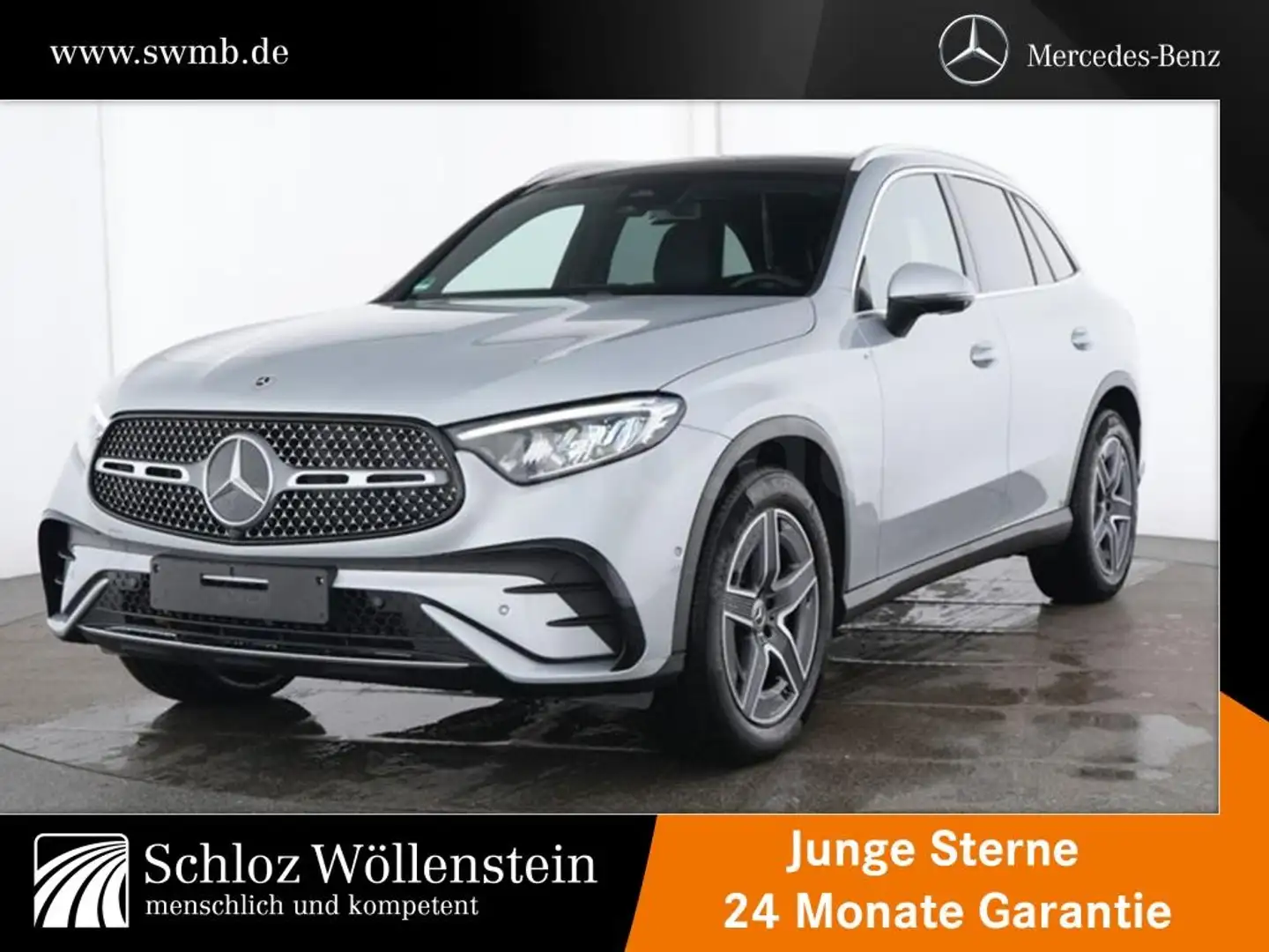 Mercedes-Benz GLC 300 4M AMG/LED/AHK/DISTRONIC/Pano-D/Memory Silber - 1