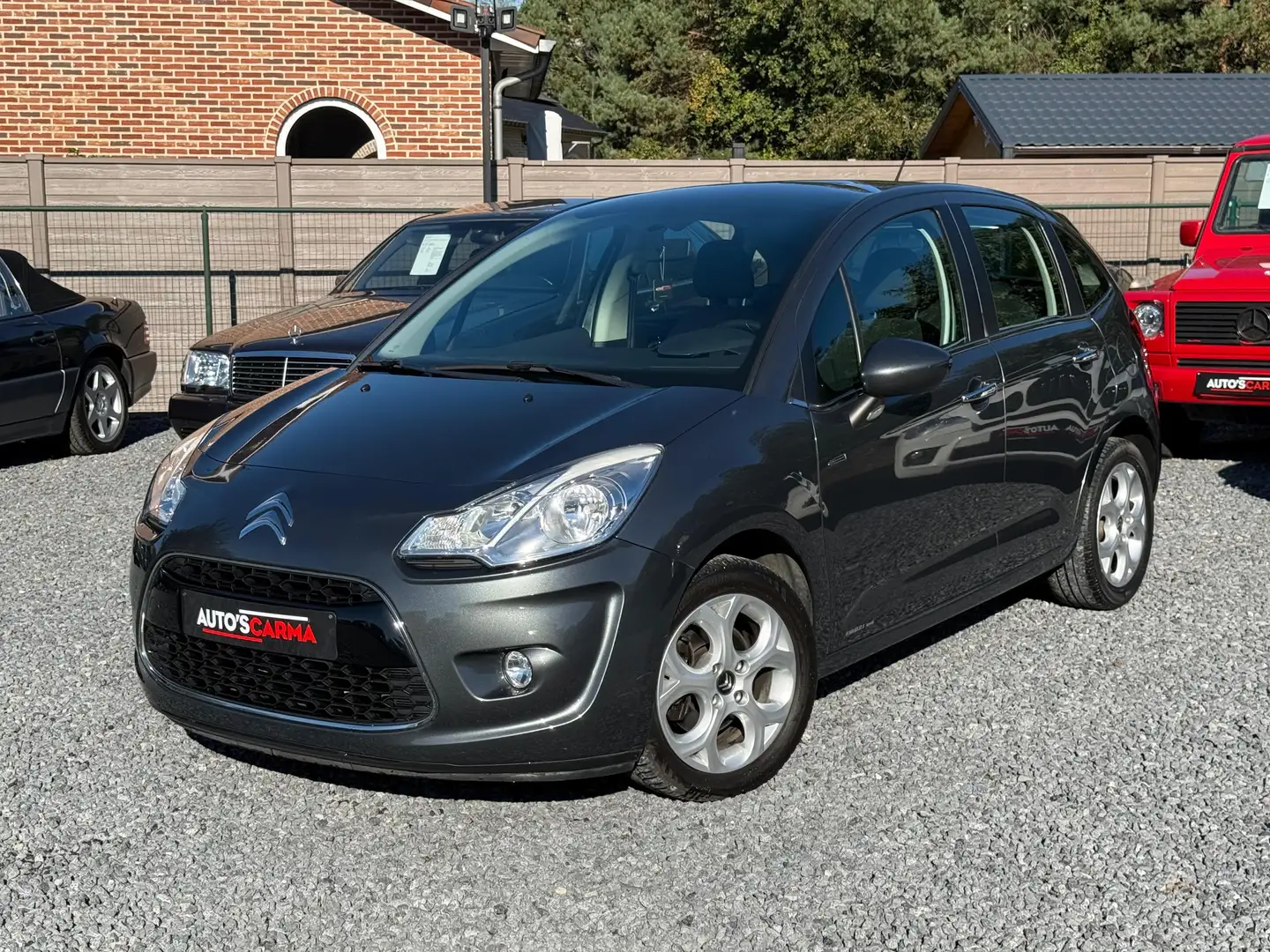 Citroen C3 Automaat 1.6 Benzine Digitaile Airco 120 Pk * Gris - 1
