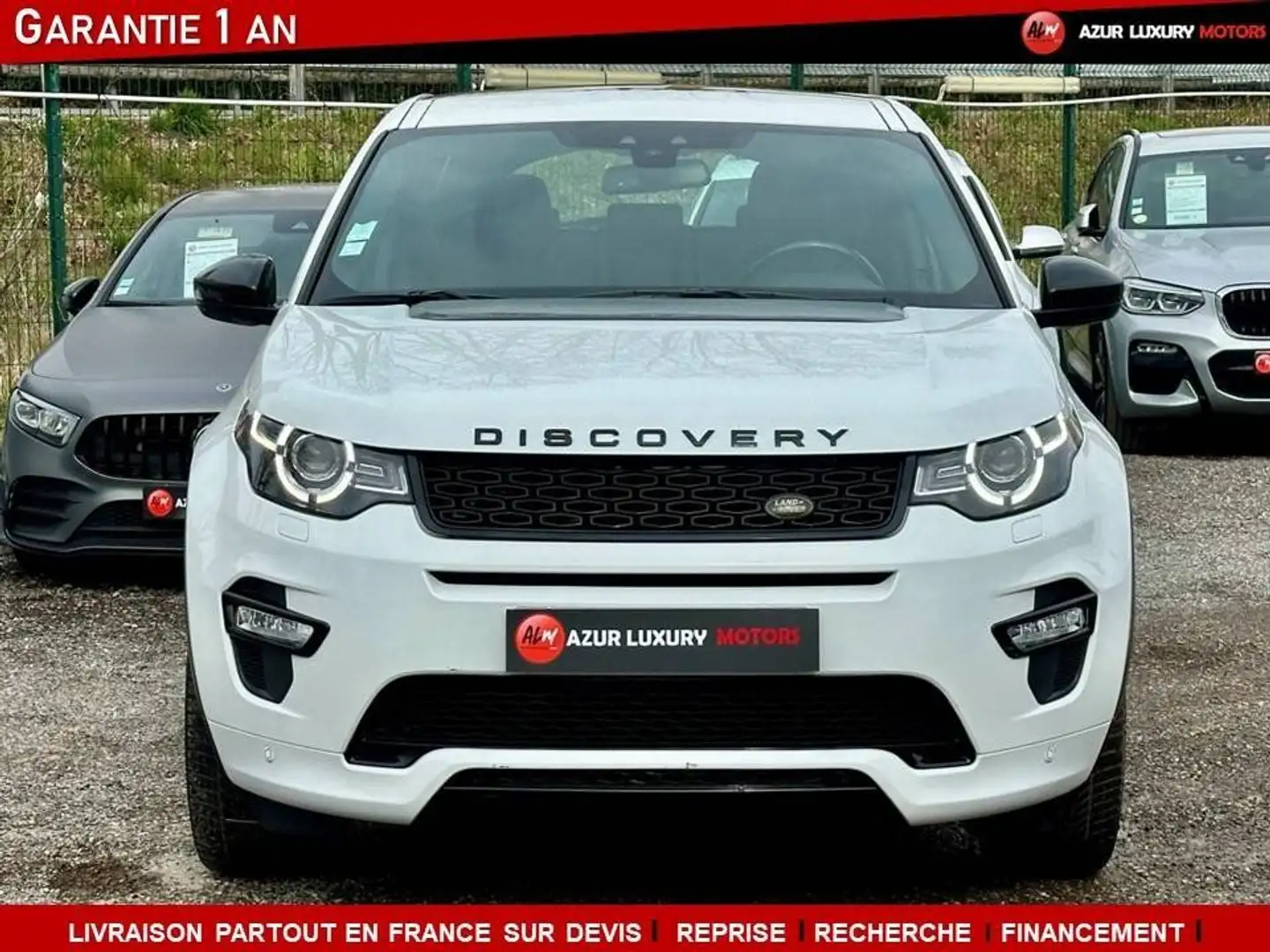 Land Rover Discovery Sport 2.0 TD4 180 4X4 HSE AWD Blanc - 2