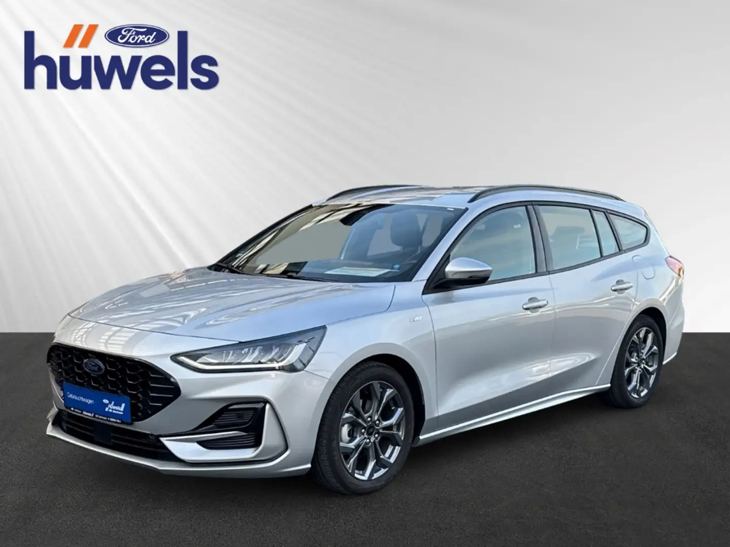 Ford Focus Turnier ST-Line 1.0 EcoBoost +LED+ACC+TWA+RFK+PDC+ Zilver - 1