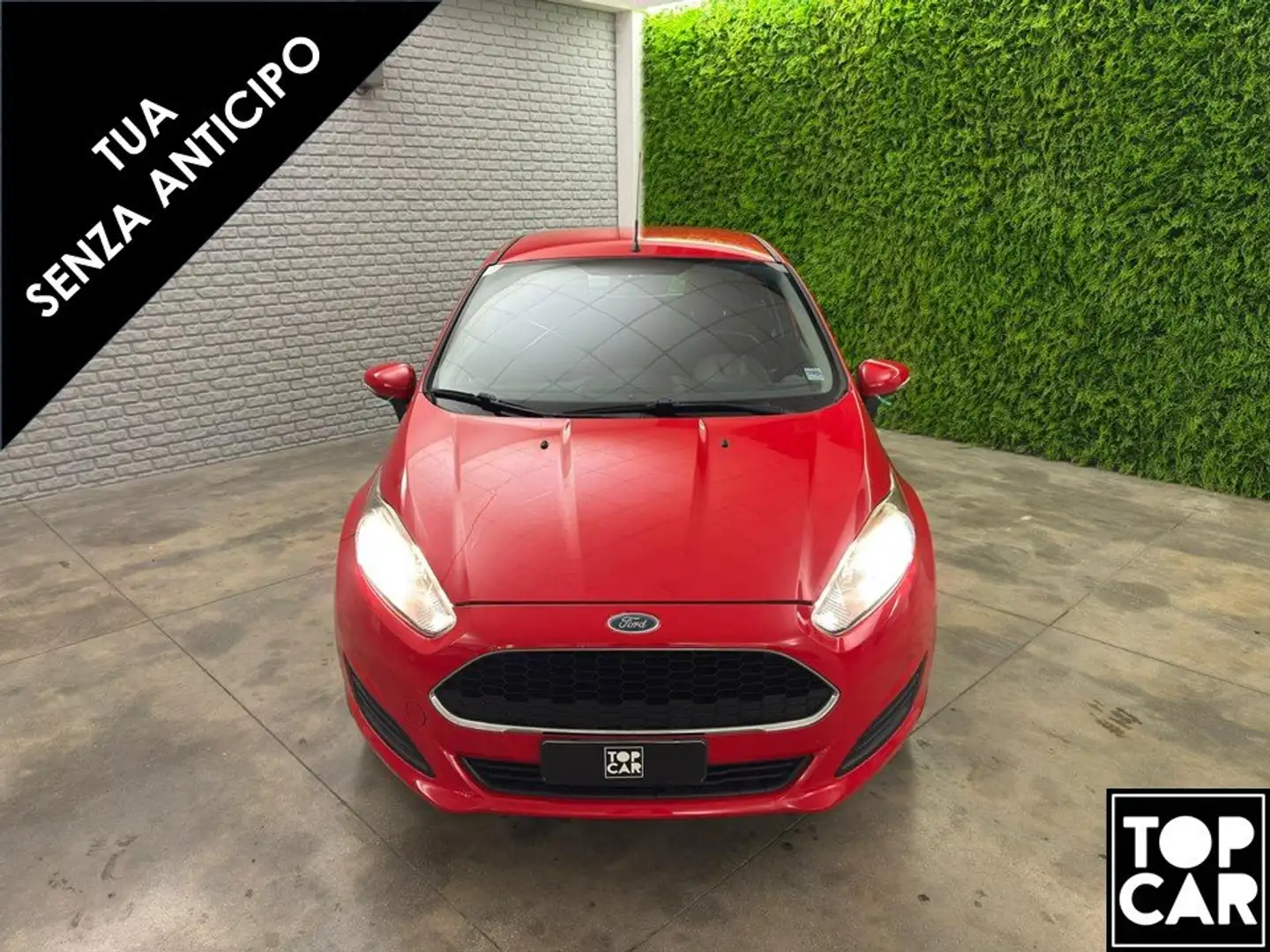 Ford Fiesta Fiesta VI 2013 5p 1.2 Plus 82cv Rouge - 1