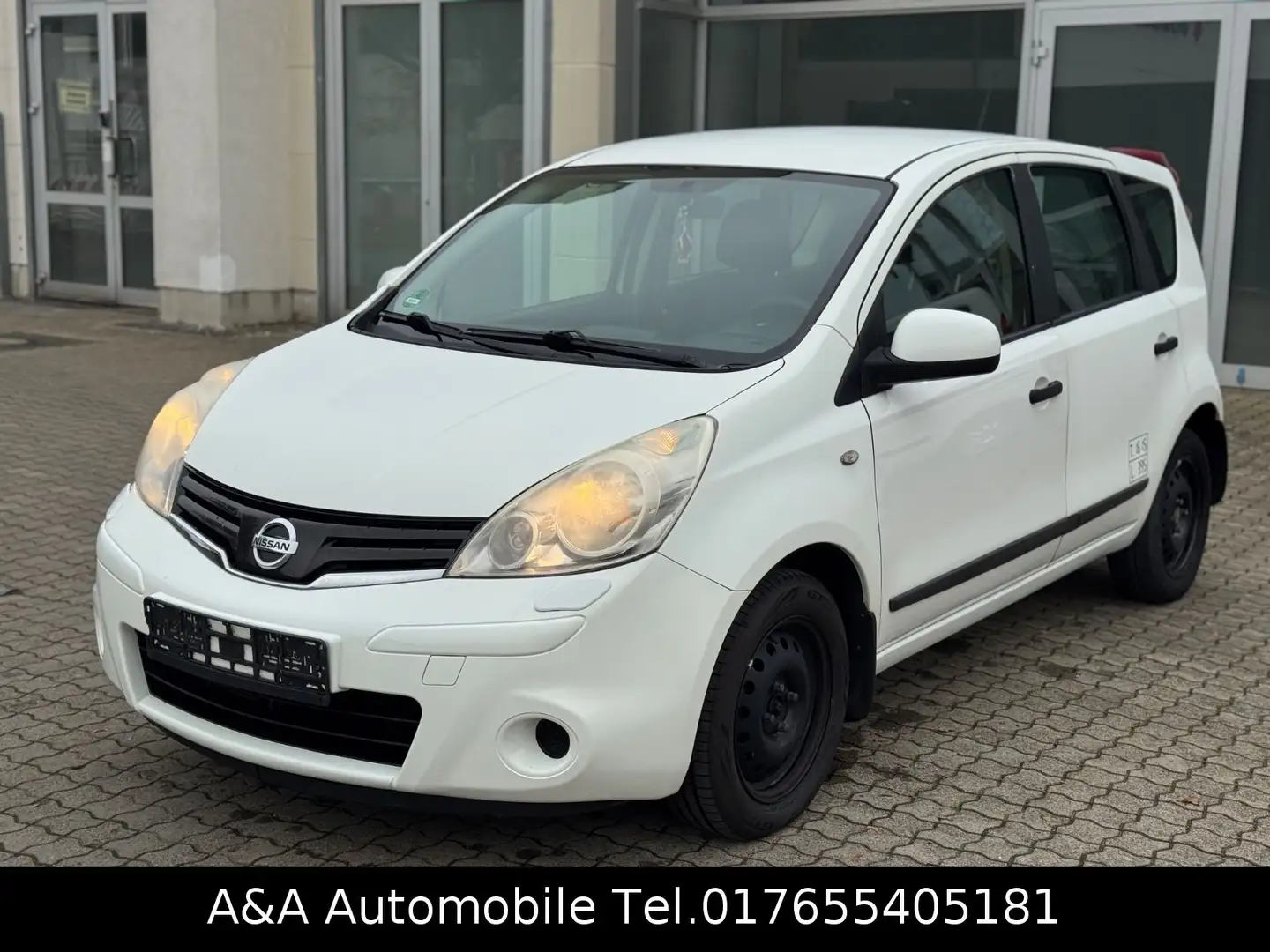 Nissan Note 1.5 2.Sitzer Klima 66kw Diesel Blanc - 1