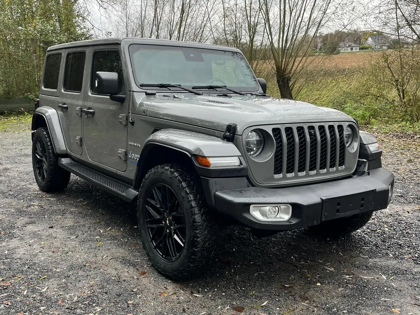 Jeep Wrangler Unlimited 2.0 PHEV Hardtop AWD Automatik Sahara Gris - 2