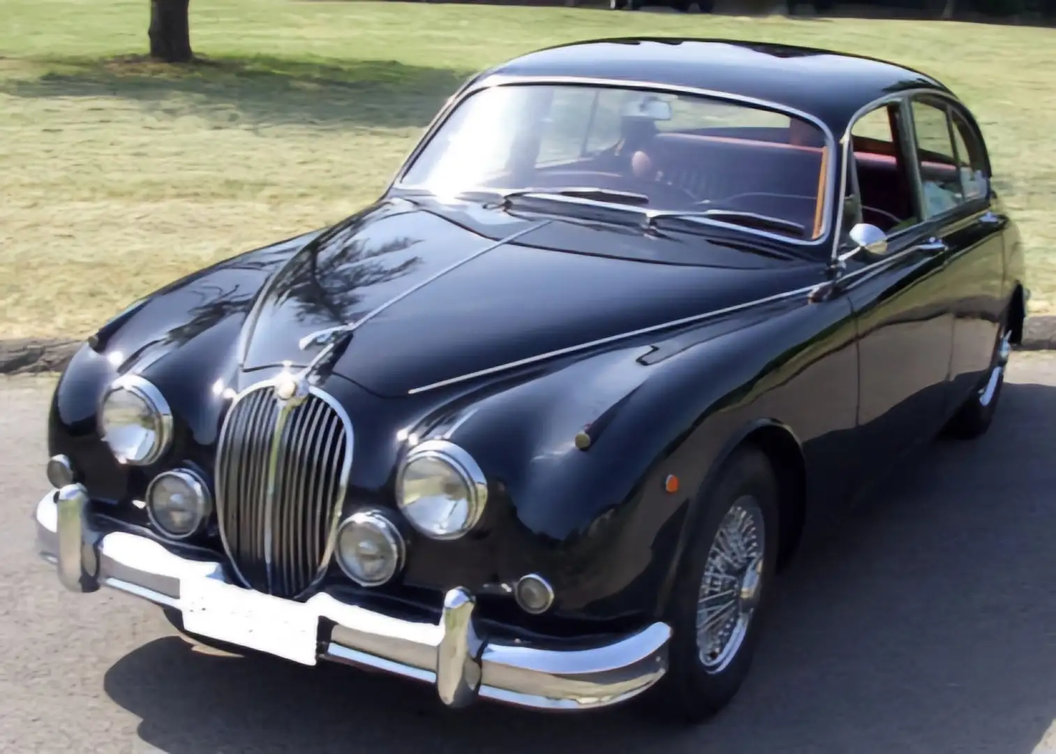 Jaguar MK II 3,8 CC con overdrive Fekete - 2