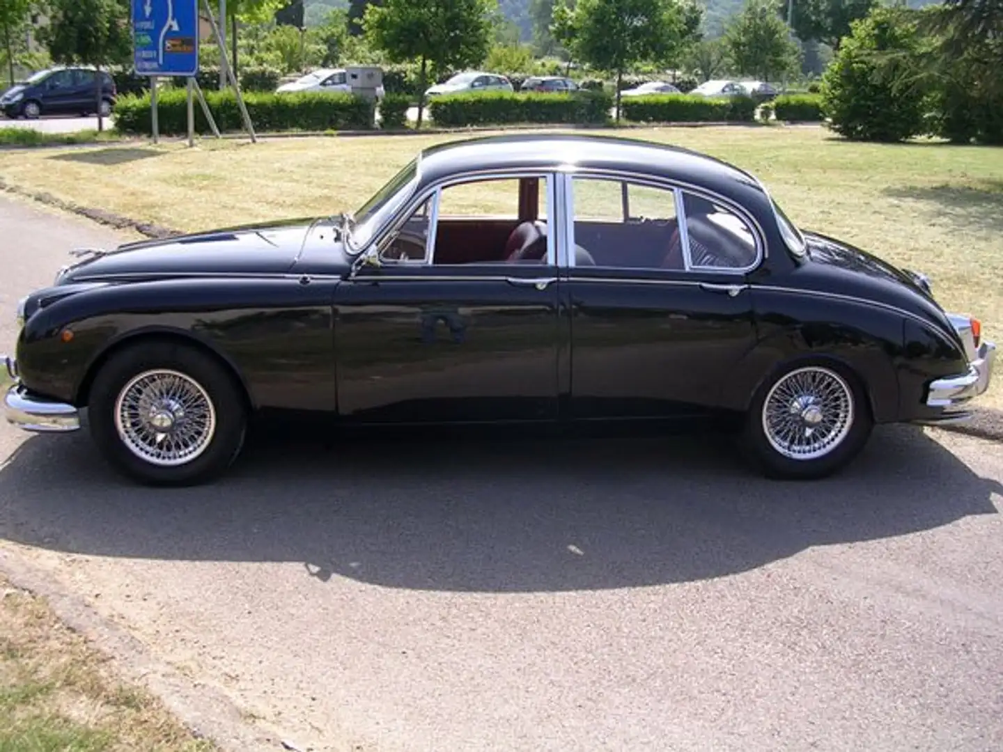 Jaguar MK II 3,8 CC con overdrive Fekete - 1
