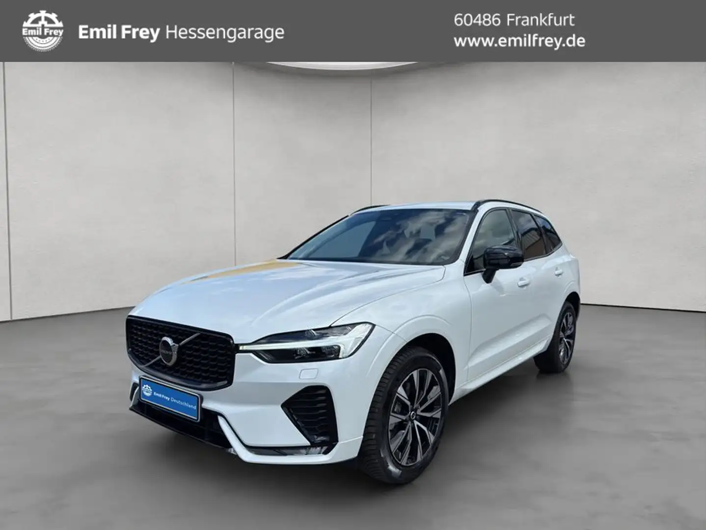 Volvo XC60 XC60 B4 AWD Plus-Dark Aut Leder BLIS PilotAssist Weiß - 1