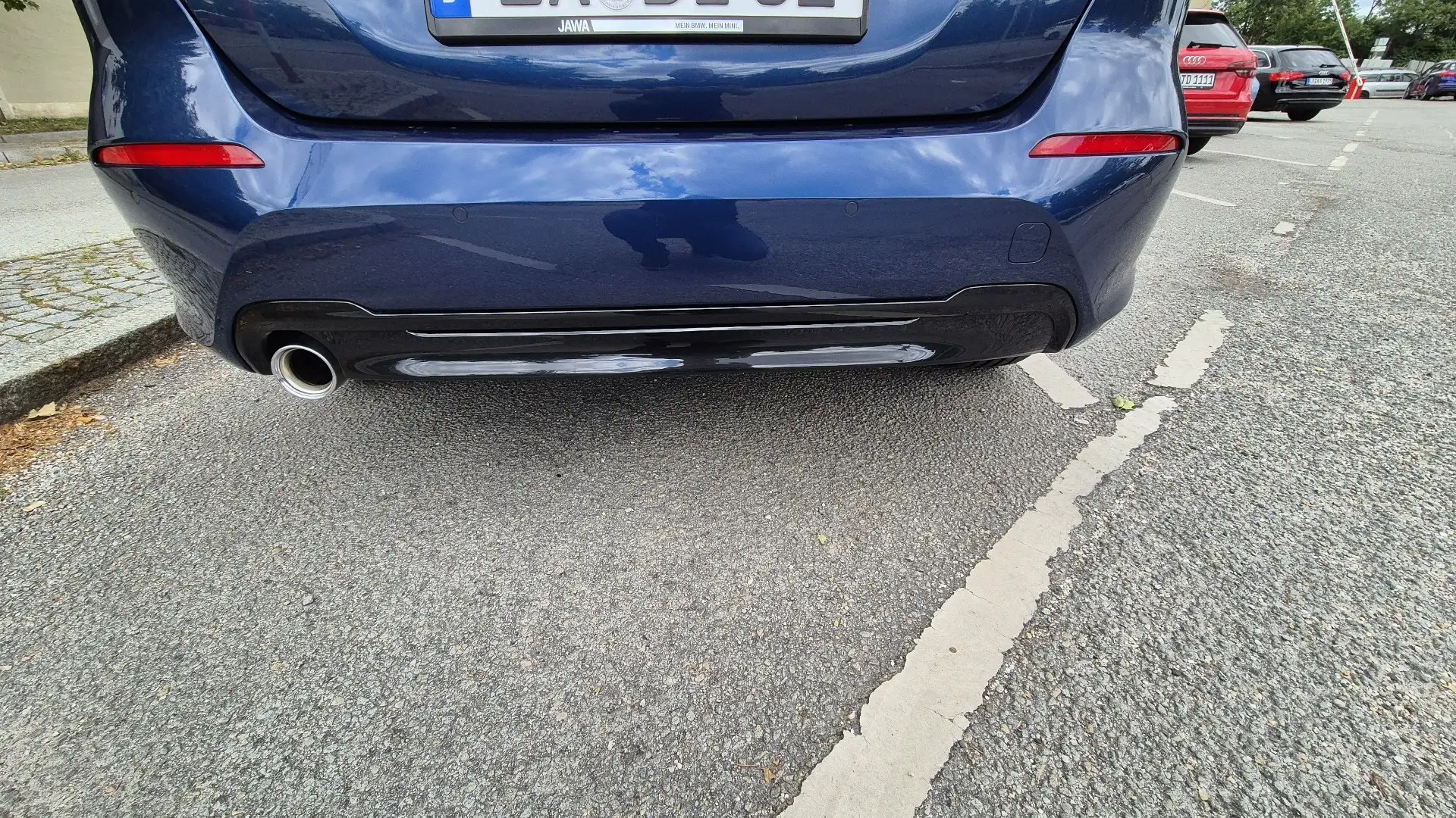 BMW 118 118 i Sport Line Blau - 2