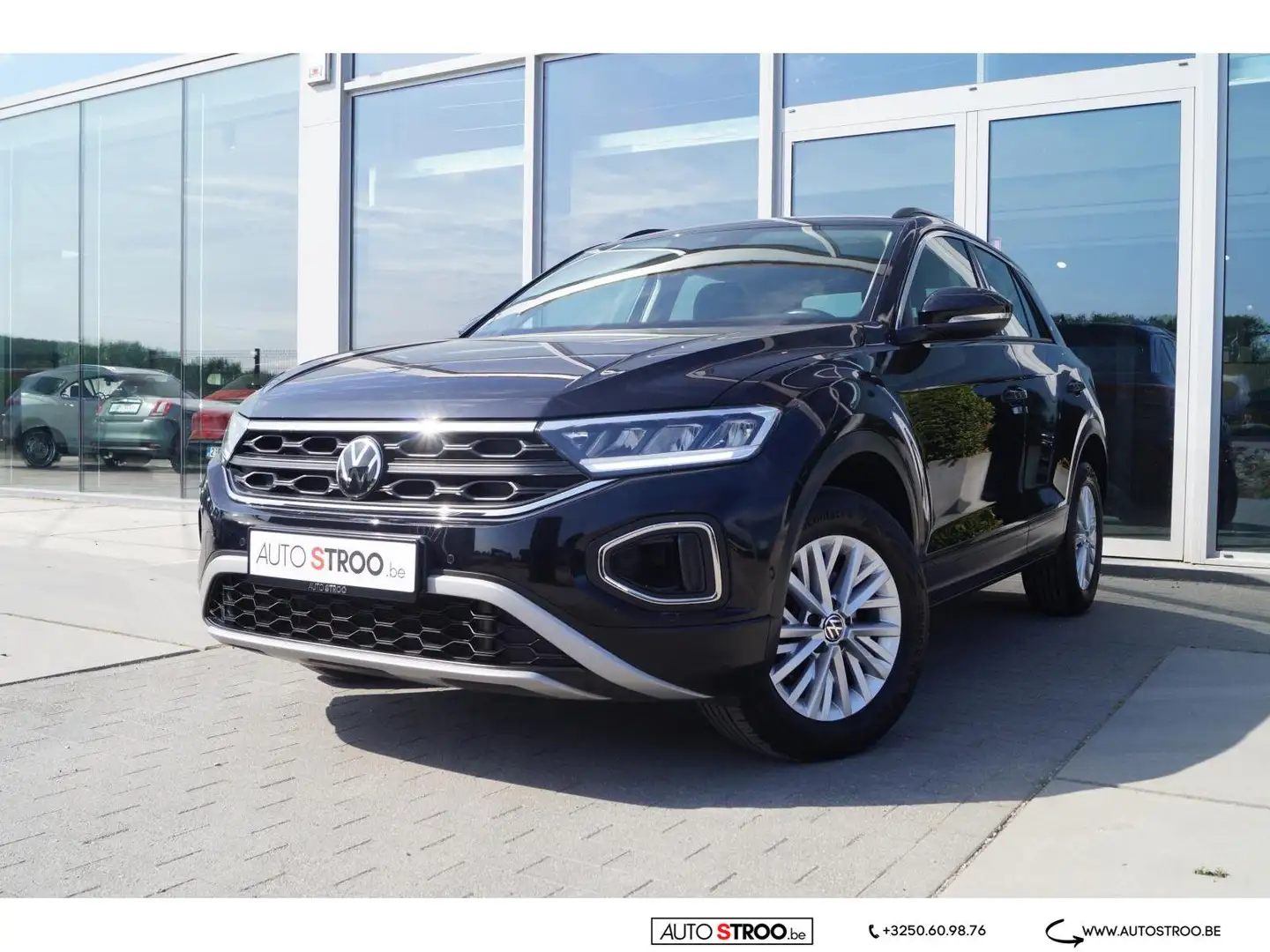Volkswagen T-Roc 1.5tsi AUT. l Life Carplay LED CAMERA ACC Negro - 1
