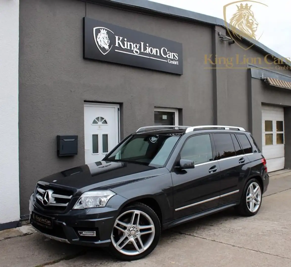 Mercedes-Benz GLK 350 CDI 4M AMG SPORT PANO+H/K+AHK+COMAND+20Z Gris - 1