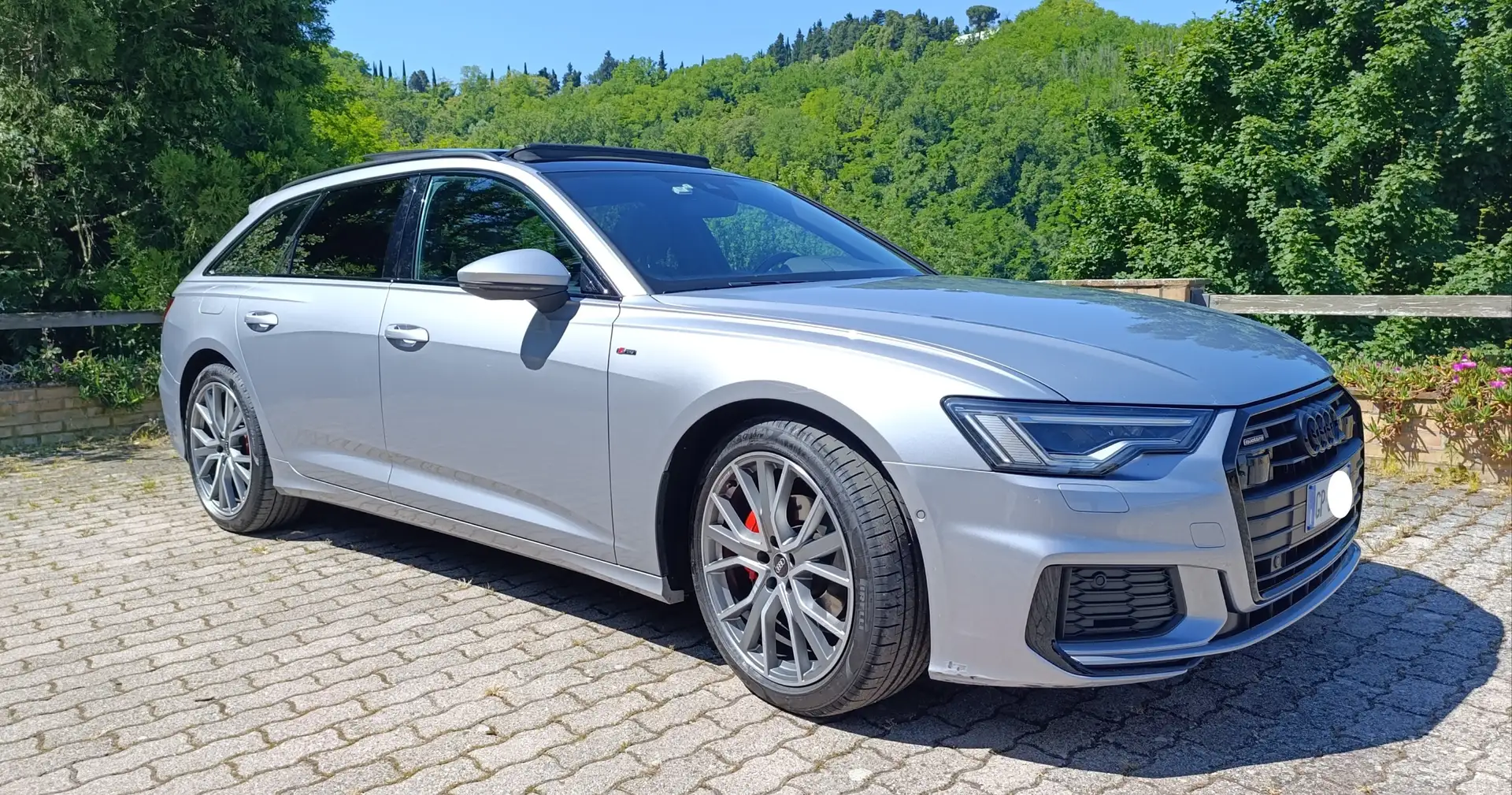 Audi A6 Avant 40 2.0 tdi mhev Plus quattro ultra s-tronic Argent - 2