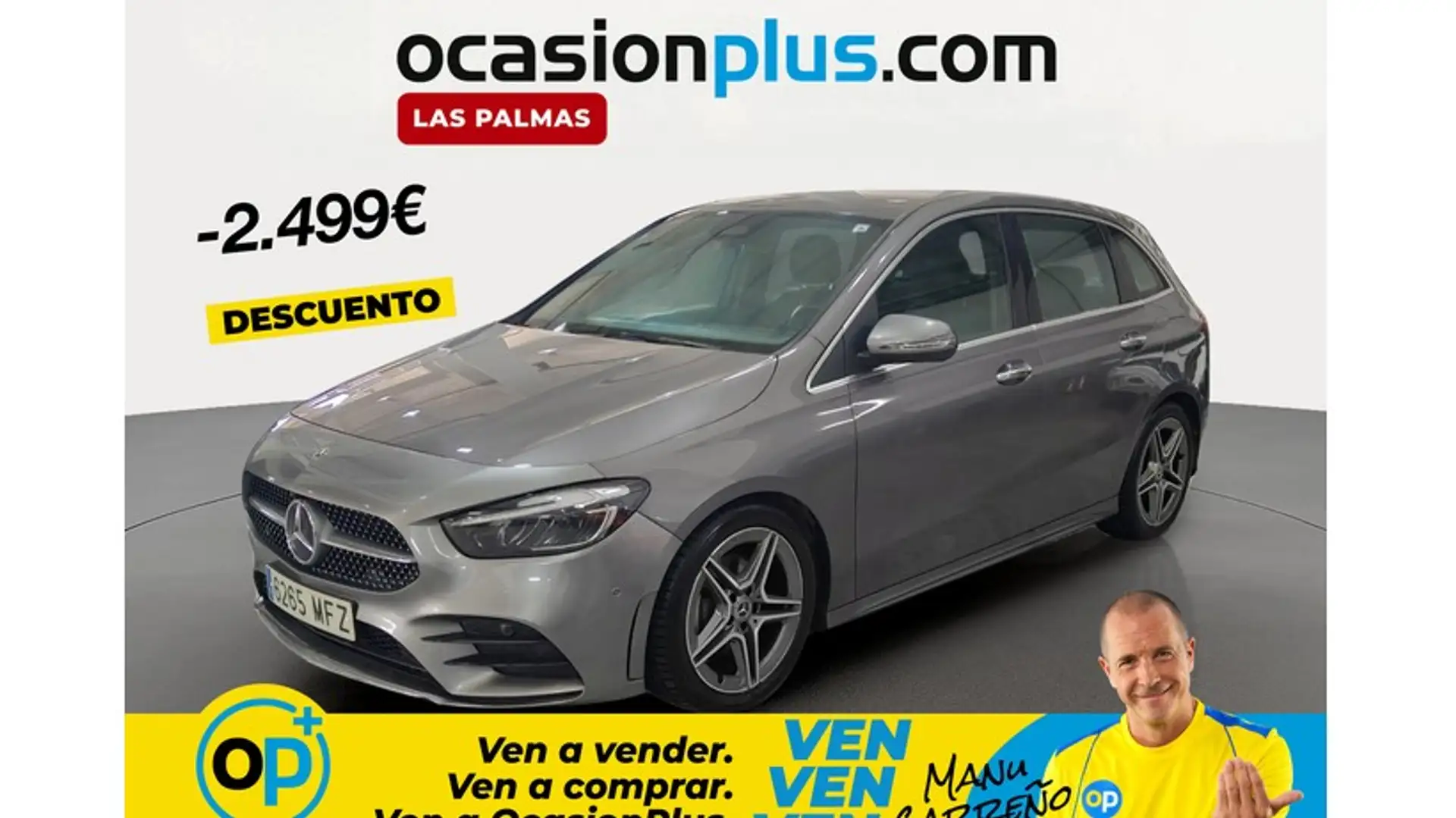 Mercedes-Benz B 200 200d Gris - 1