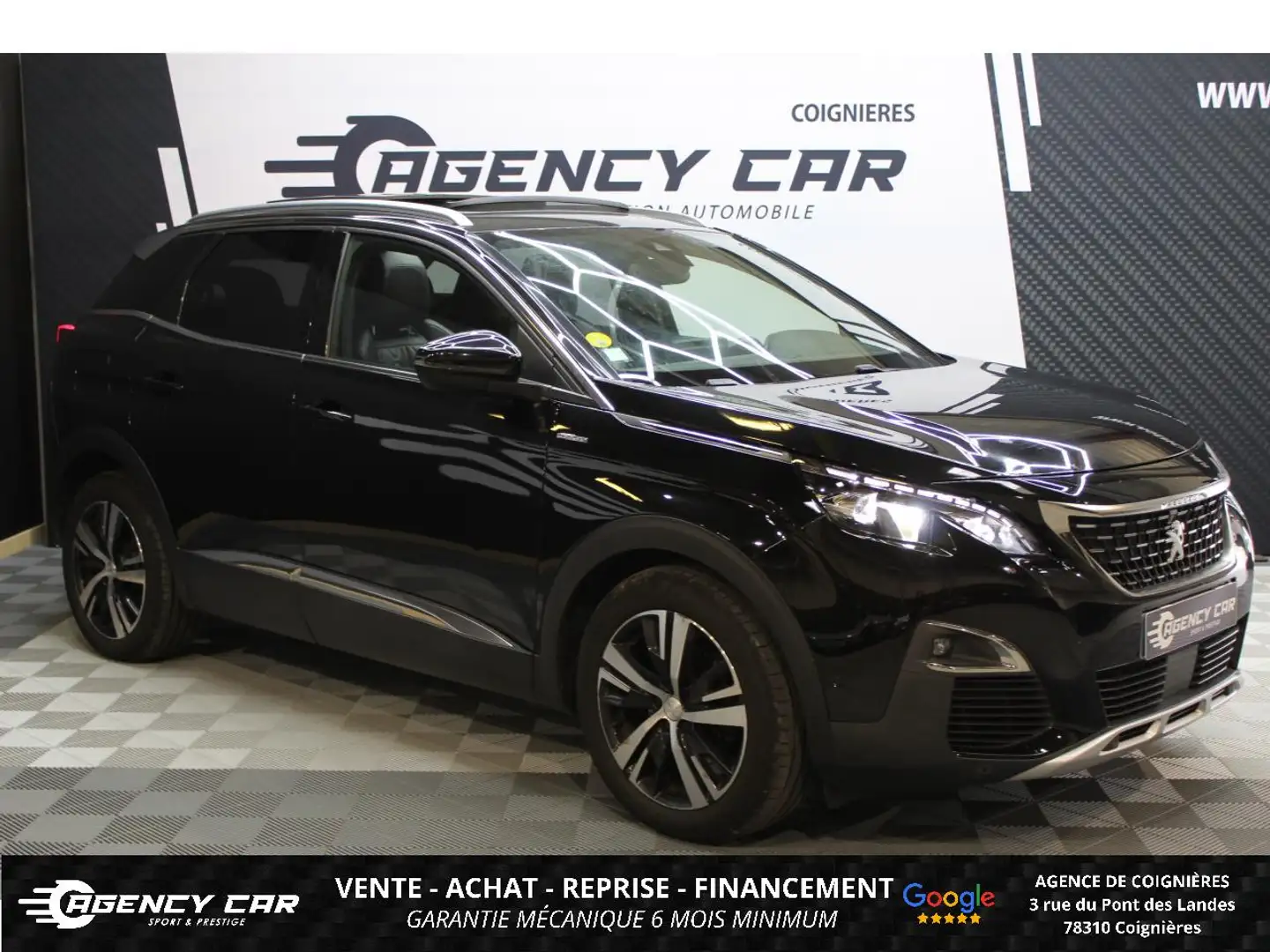 Peugeot 3008 1.5 BlueHDi S\u0026S - 130 GT Line toutes options Schwarz - 1