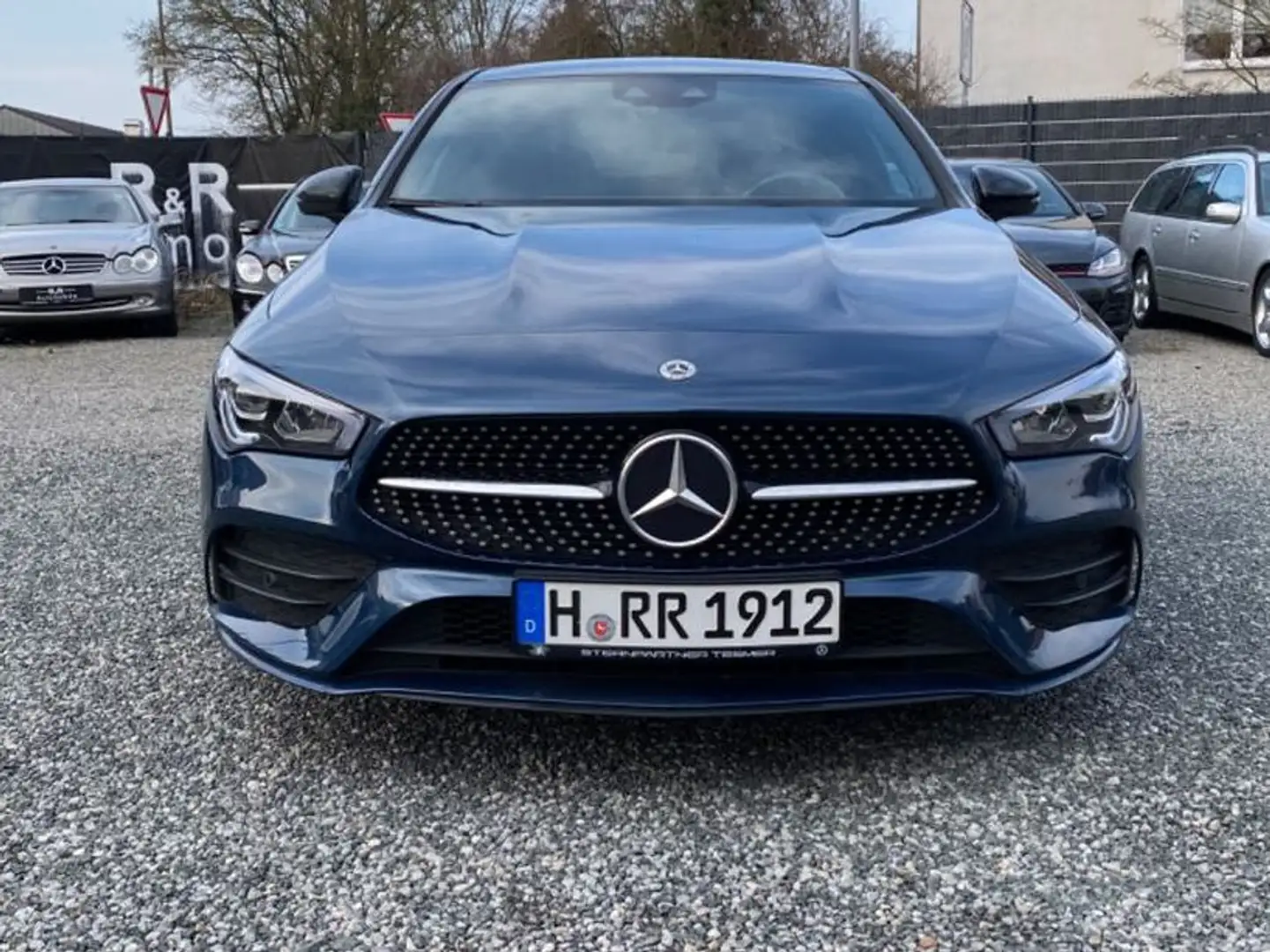 Mercedes-Benz CLA 200 AMG NIGHT Burmester Augmented  Pano Bleu - 2