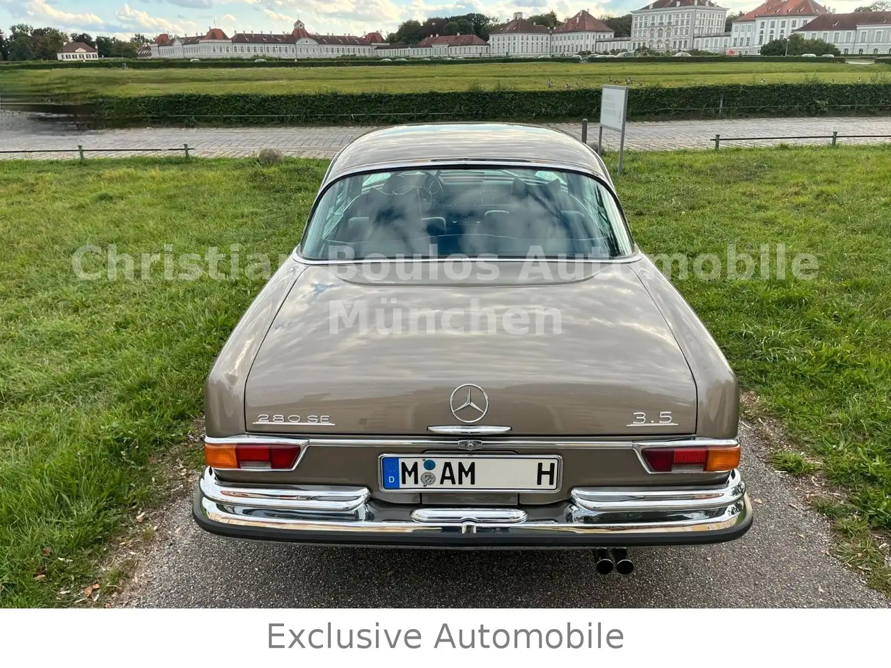 Mercedes-Benz 280 SE 3.5 W111 Klima Leder FH Restauriert bei MB, foto 9