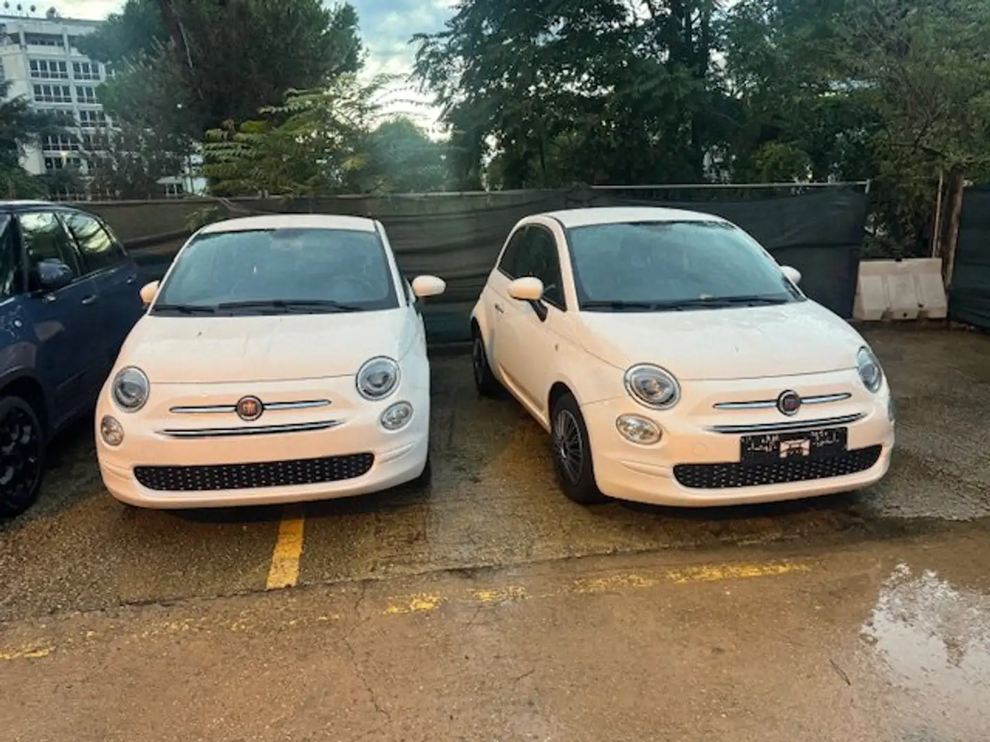 Fiat 500 1.2 aut. Benzina 69cv Navi automatica Wit - 1