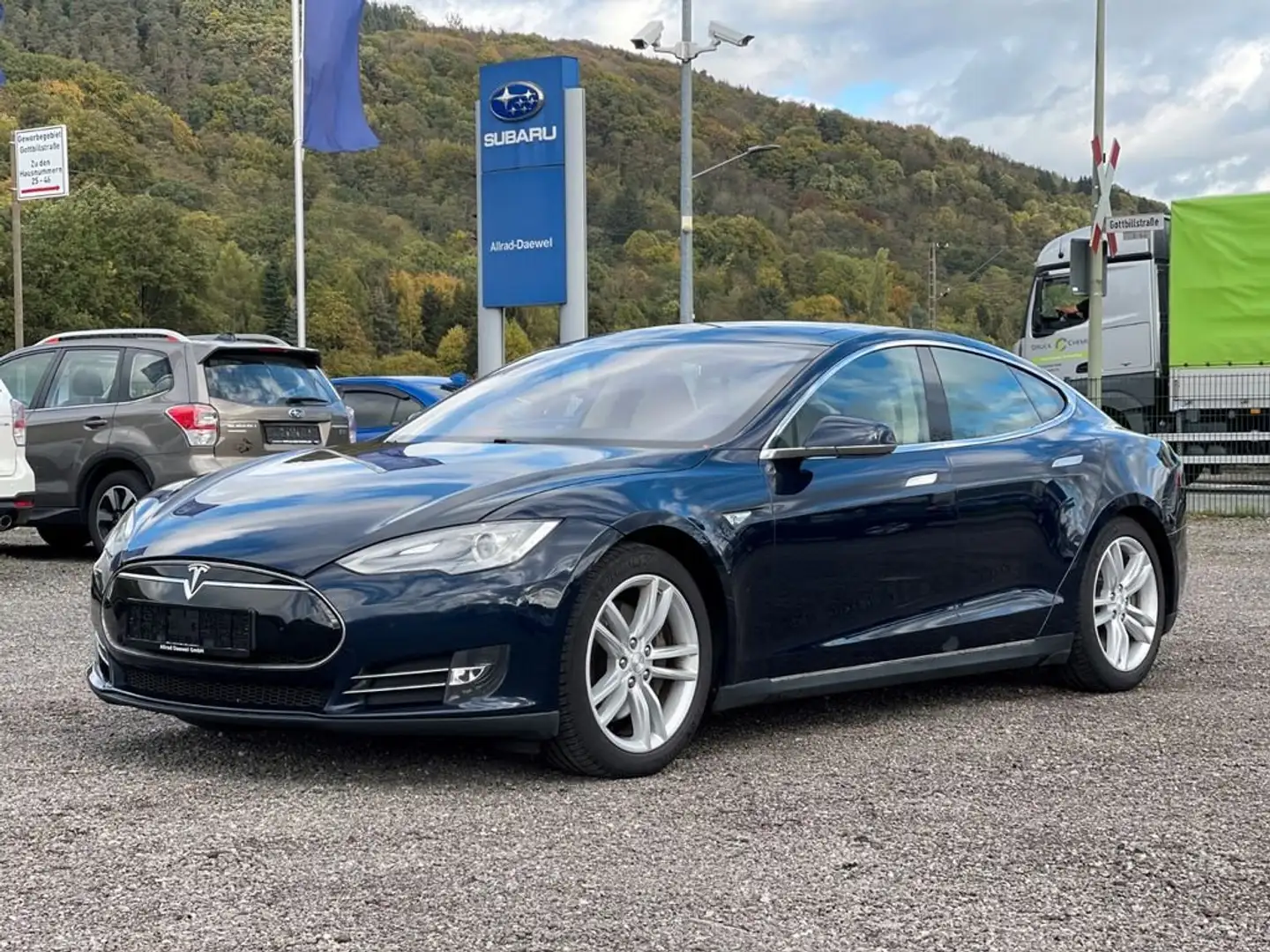 Tesla Model S 85 Panoramadach | Garantie | MCU2 Modrá - 1