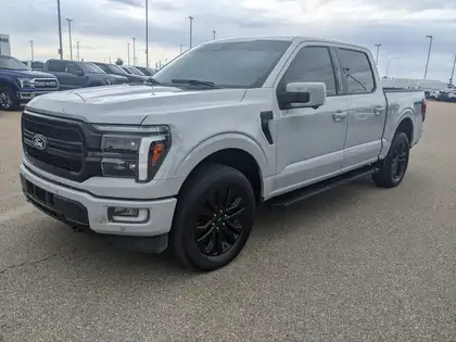 Gray 2024 Ford F-150 Pickup Truck Four-Wheel Drive 10-Speed Automatic