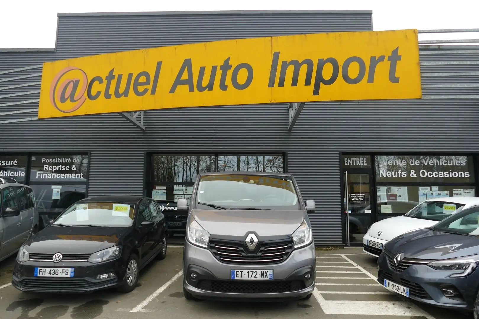 Renault Trafic L2 1.6 DCI 125CH ENERGY LIFE 9 PLACES Gris - 1