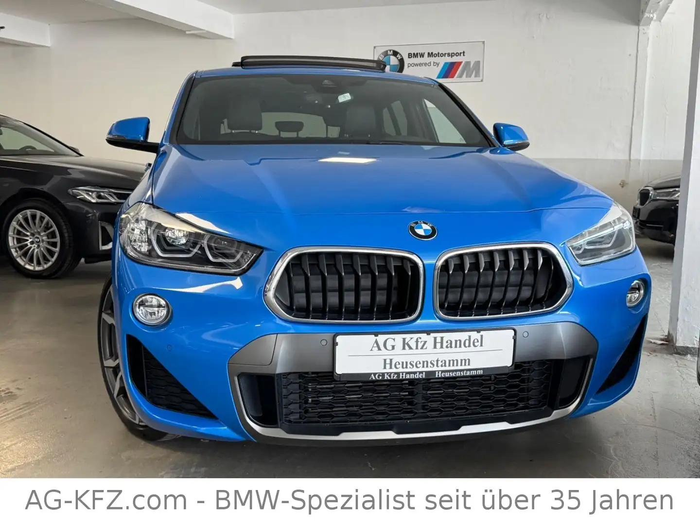 BMW X2 xDrive20d M Sport X/Leder/HUD/PANO/KeyGO/HiFi Blauw - 2