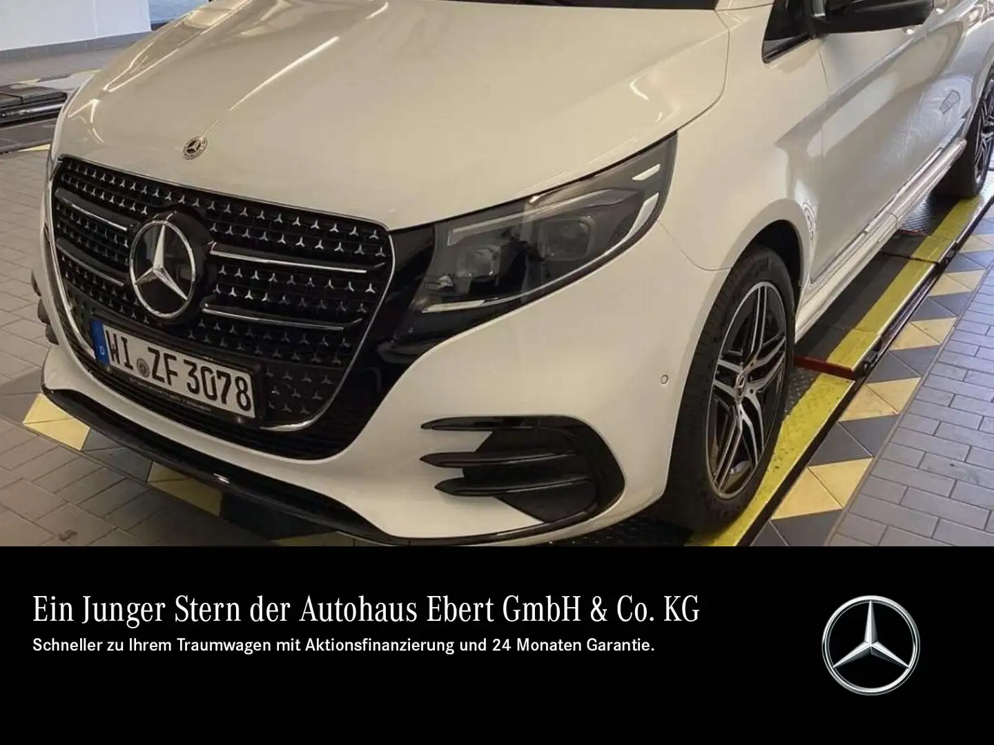 Mercedes-Benz V 300 d 4M L AMG Avantga AIRMATIC Pano AHK Night Blanc - 1