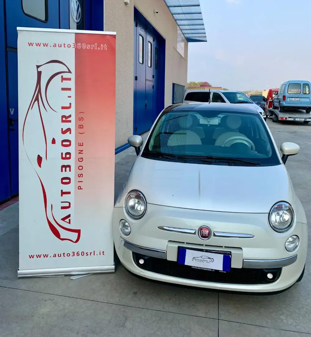 Fiat 500 1.4 16V Lounge !!!! INTROVABILE  1.4 16V Blanc - 1