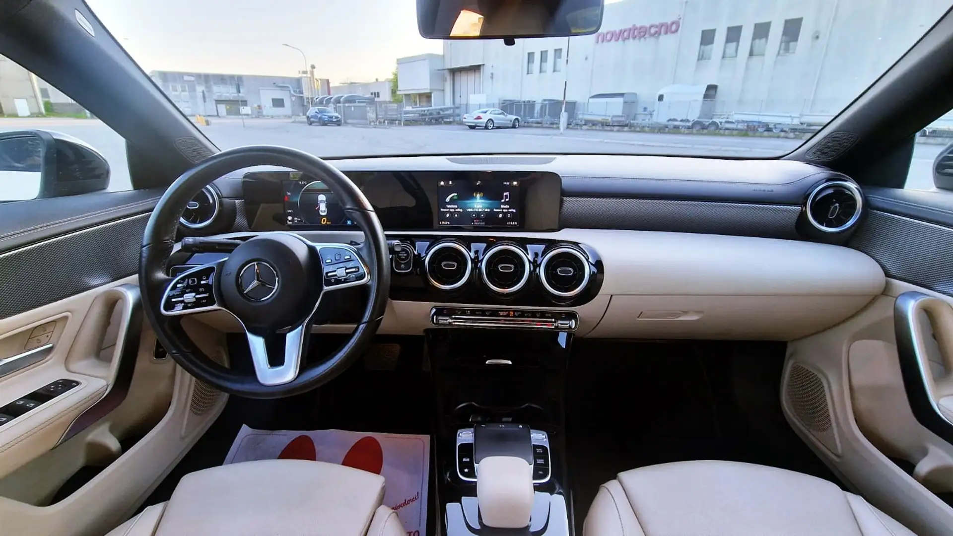 Mercedes-Benz CLA 180 CLA Coupe 180 d Sport auto ok Neopaten White - 2