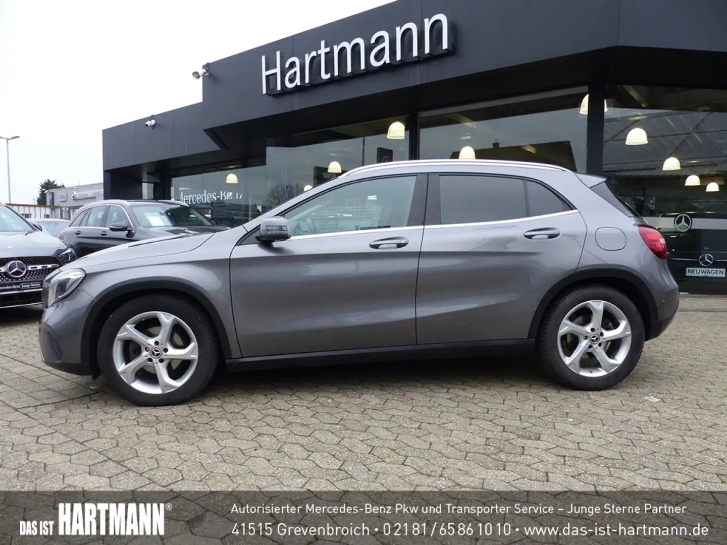 Mercedes-Benz GLA 180 BUSINESS+TOTWINKEL+360°KAMERA+SPIEGEL-PK Grau - 2