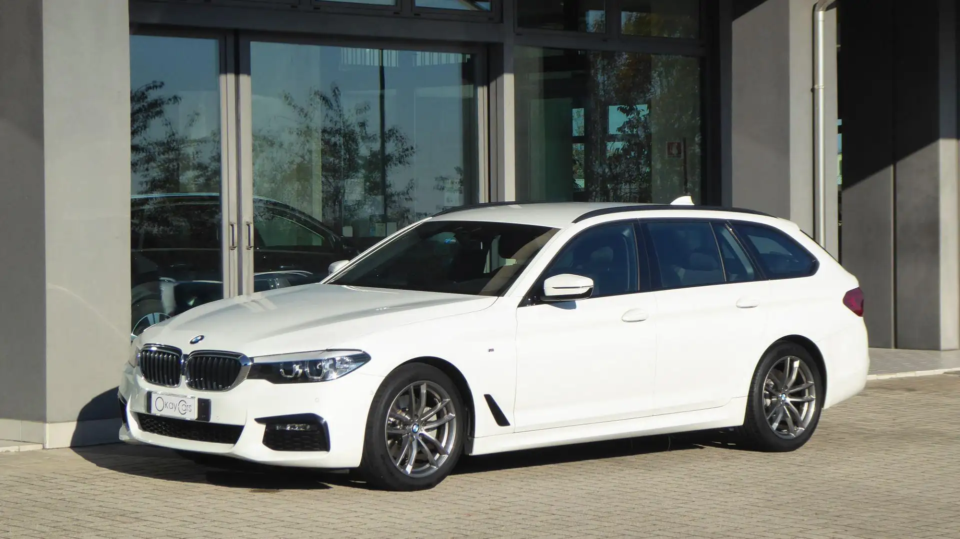BMW 520 d xDrive Touring Msport Blanc - 1