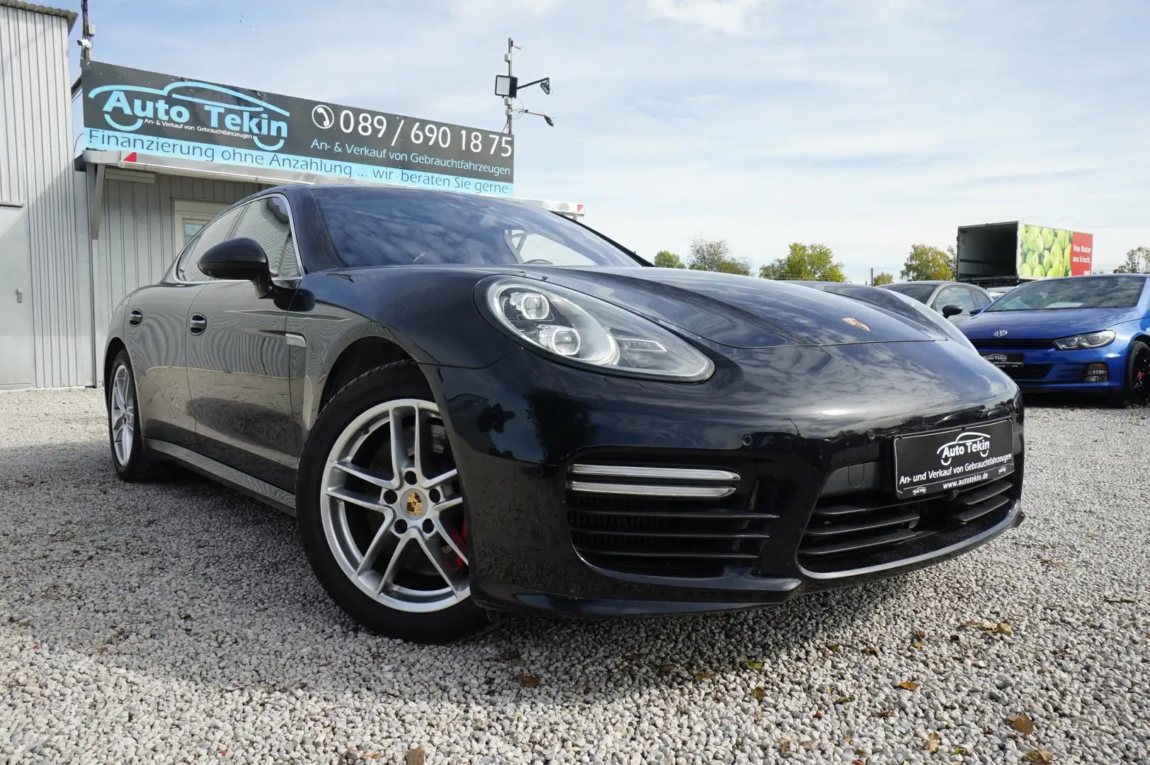 Porsche Panamera Turbo |Sport-Chrono| |ACC| |LED| |PDCC| Noir - 1