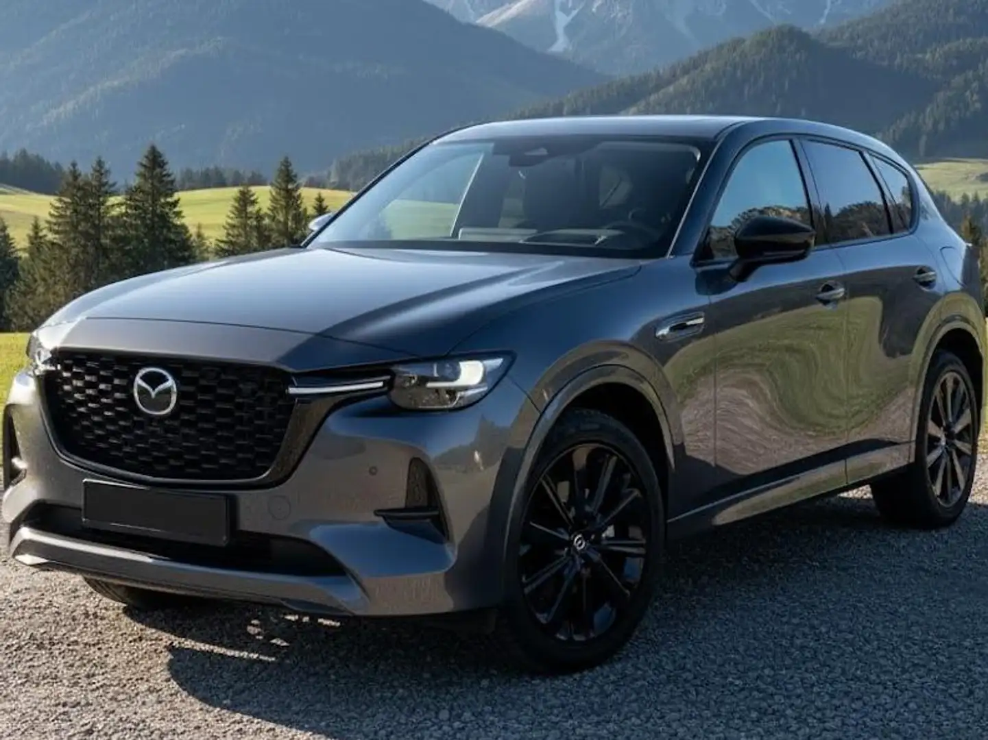 Mazda CX-60 Mazda CX-60 Mazda CX-60 PHEV | 327 PS | Allrad | Premium SUV, Geländewagen Grau - 1