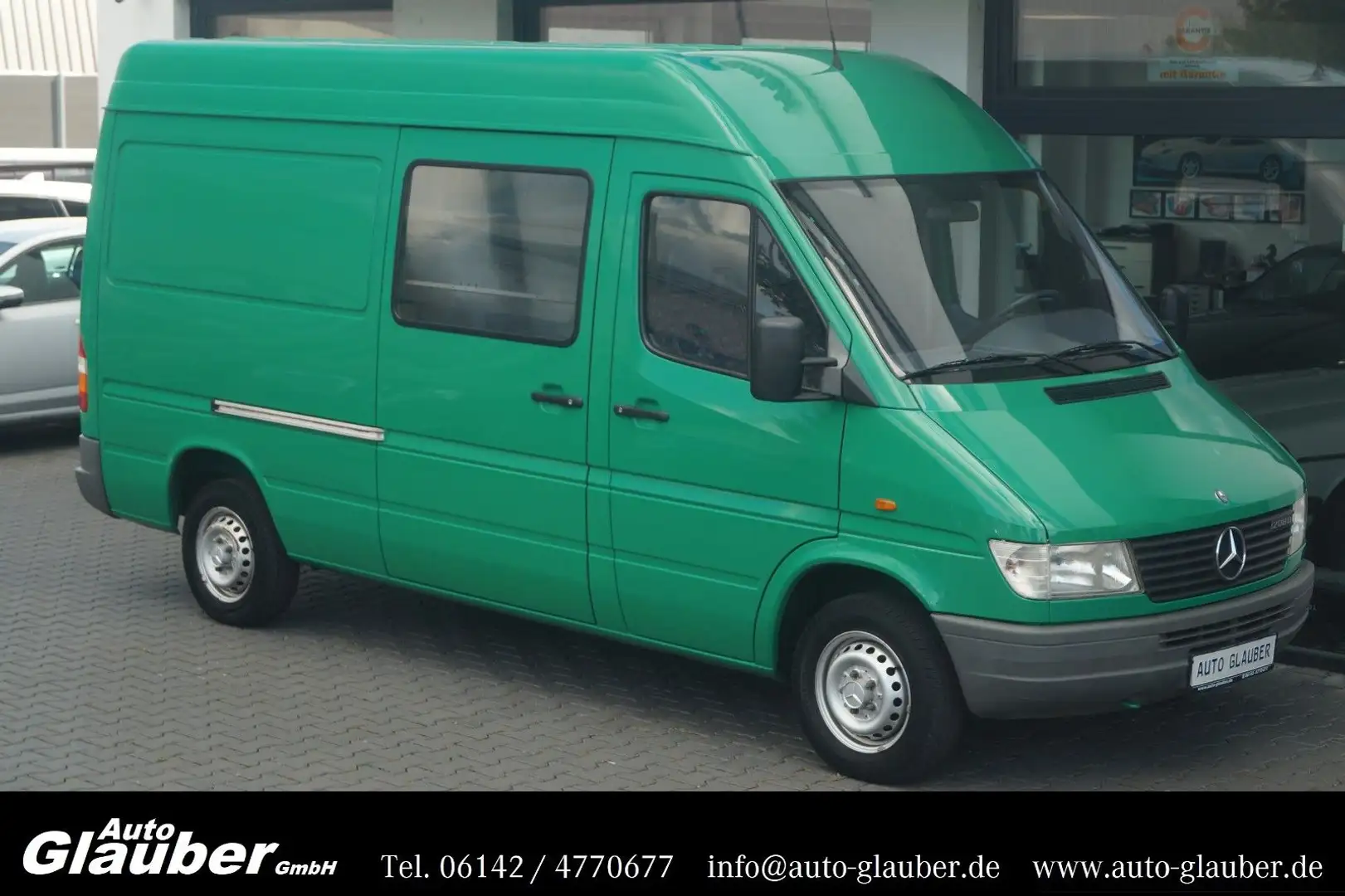 Mercedes-Benz Sprinter 208D Kasten/Hoch/Lang/1.Hand Verde - 1