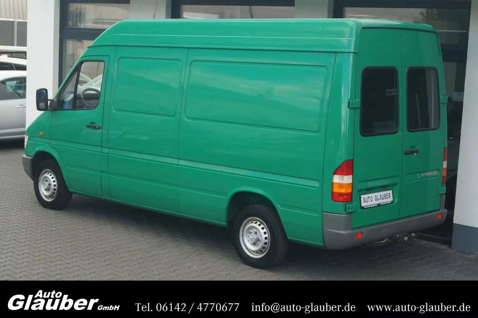 Mercedes-Benz Sprinter 208D Kasten/Hoch/Lang/1.Hand Verde - 2