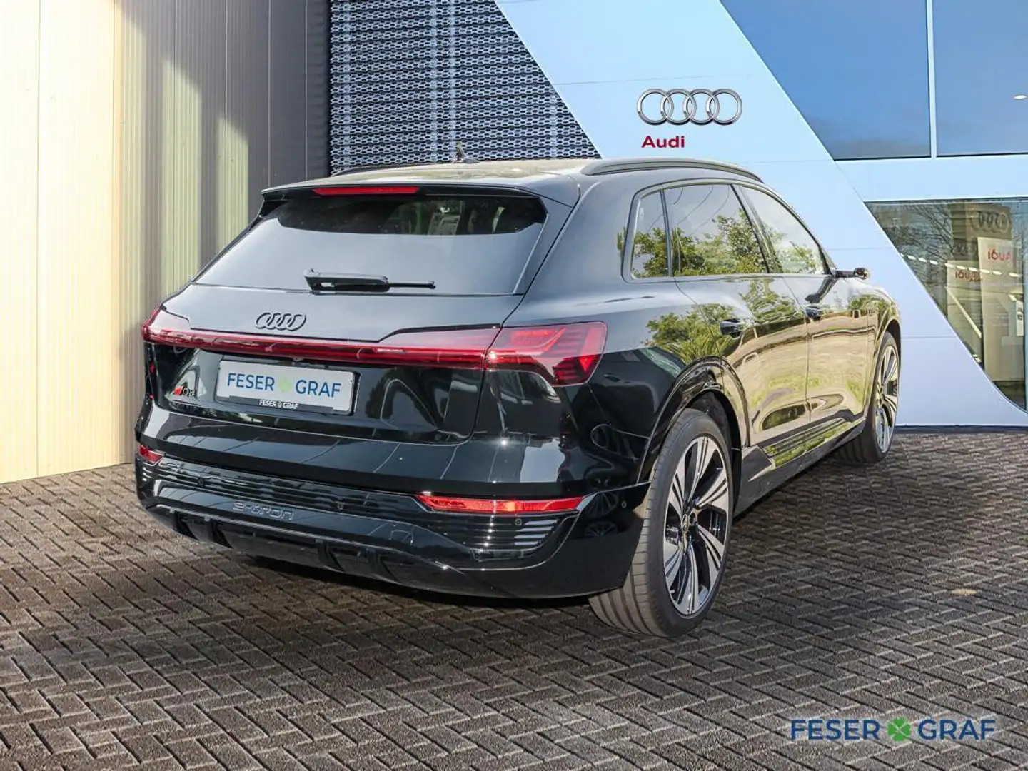 Audi Q8 e-tron 50 edt. S line /Matrix/Pano/B&O/ACC/TV/AHK Noir - 2
