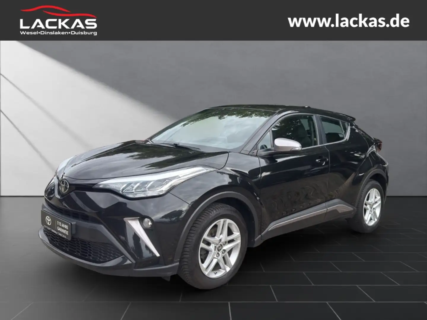 Toyota C-HR Flow 1.2 Turbo EU6d-T Mehrzonenklima DAB Spurhalte Schwarz - 1
