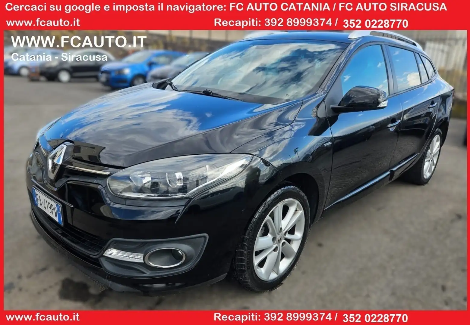 Renault Megane Mégane 1.5 dCi 95CV SporTour Limited Nero - 1