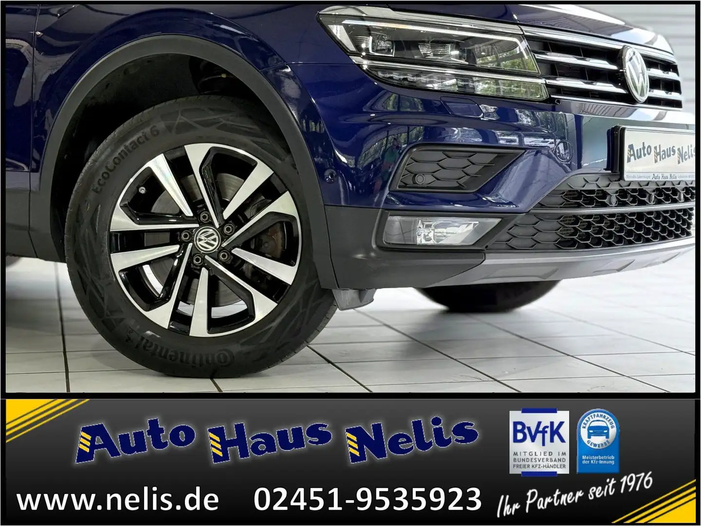 Volkswagen Tiguan Allspace 2.0 TDI United 4Motion Panorama Blu/Azzurro - 2
