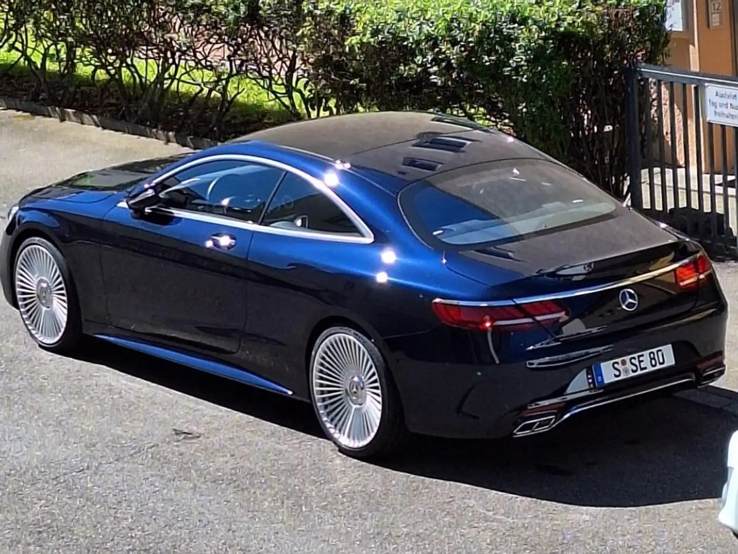Mercedes-Benz S 560 S 560 Coupe 9G-TRONIC Blau - 2