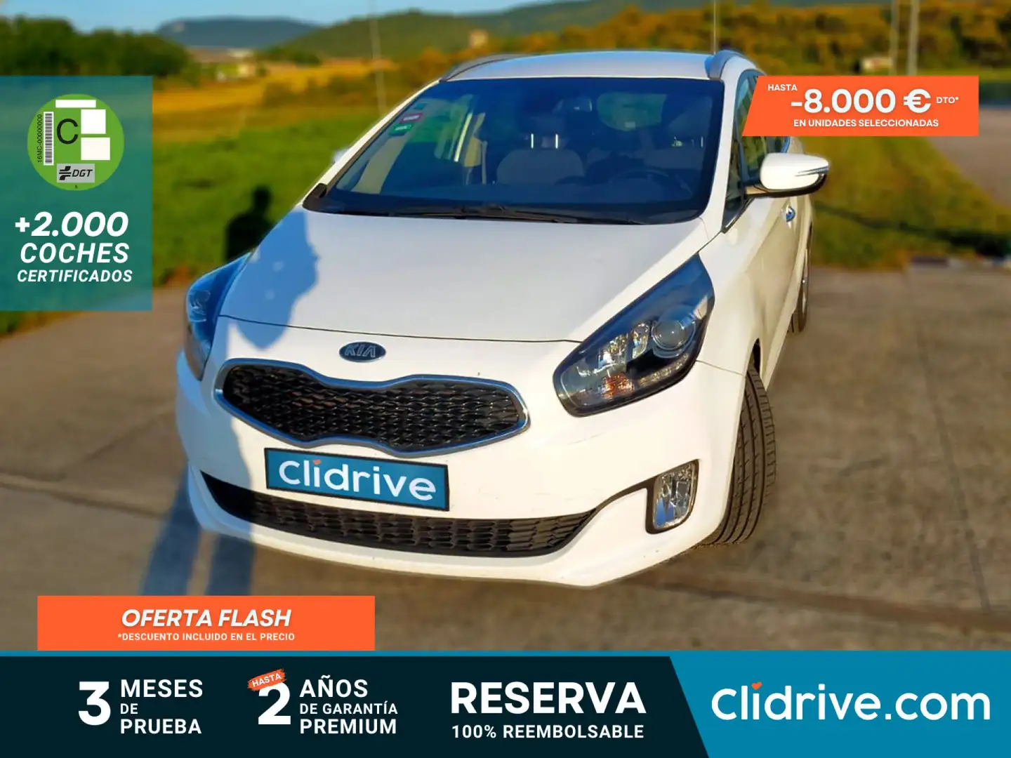 Kia Carens 1.6 GDi Drive Blanco - 1