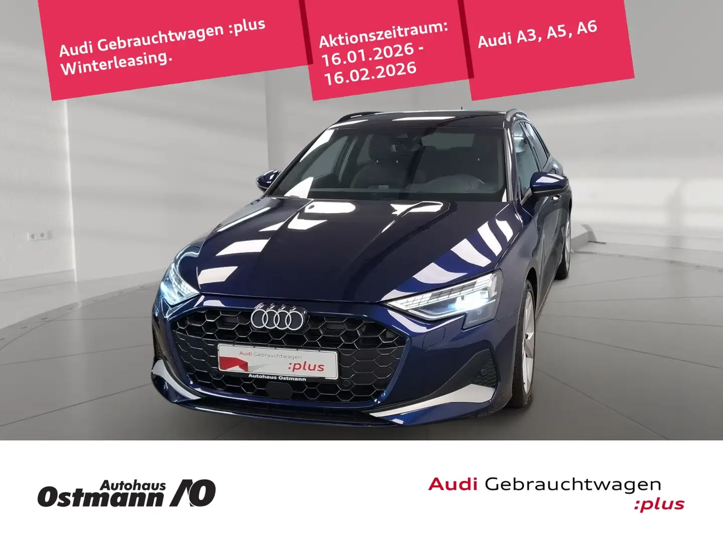 Audi A3 Sportback 35 TFSI el.Heck RFK PDC SHZ Blau - 1