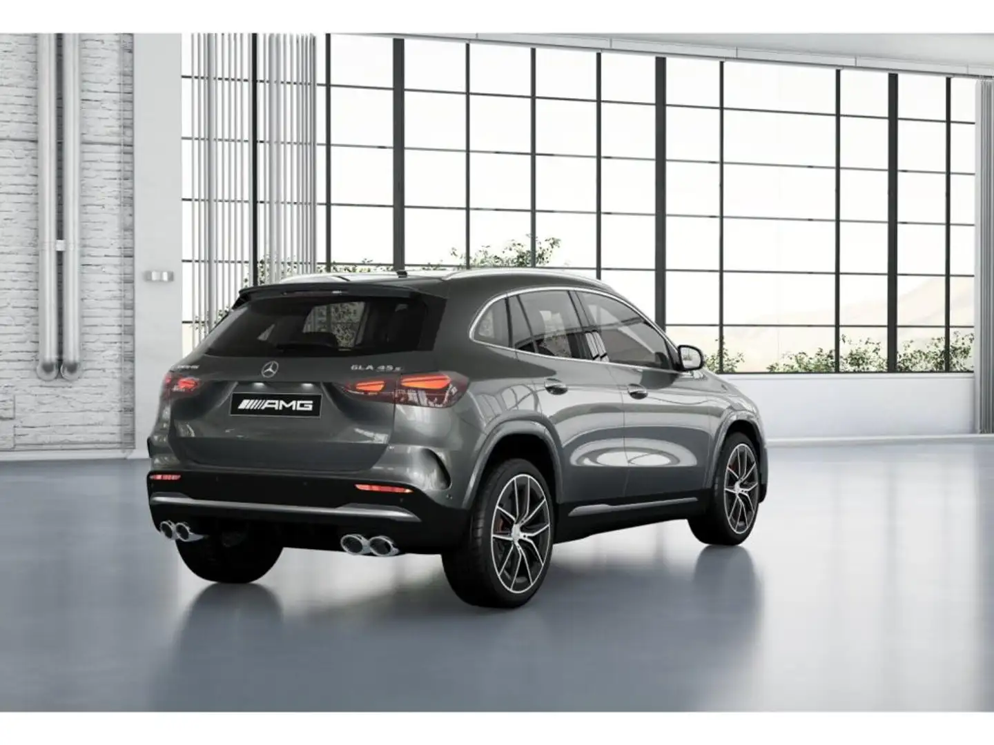 Mercedes-Benz GLA 45 AMG AMG GLA 45 S 4MATIC+ +MBUX+LED+Wide+Burm+Cam+SHZ Grau - 2