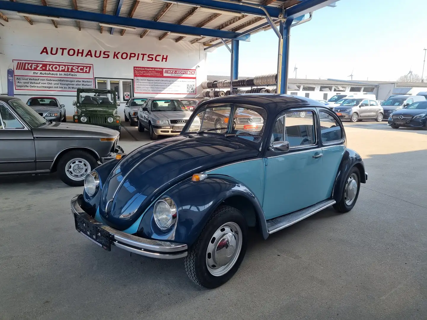 Volkswagen Käfer Käfer Typ 1300 mit Schiebedach Blau - 1