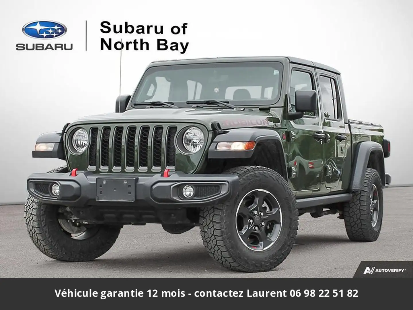 Jeep Gladiator Rubicon 4x4 Tout compris hors homologation 4500e Vert - 1