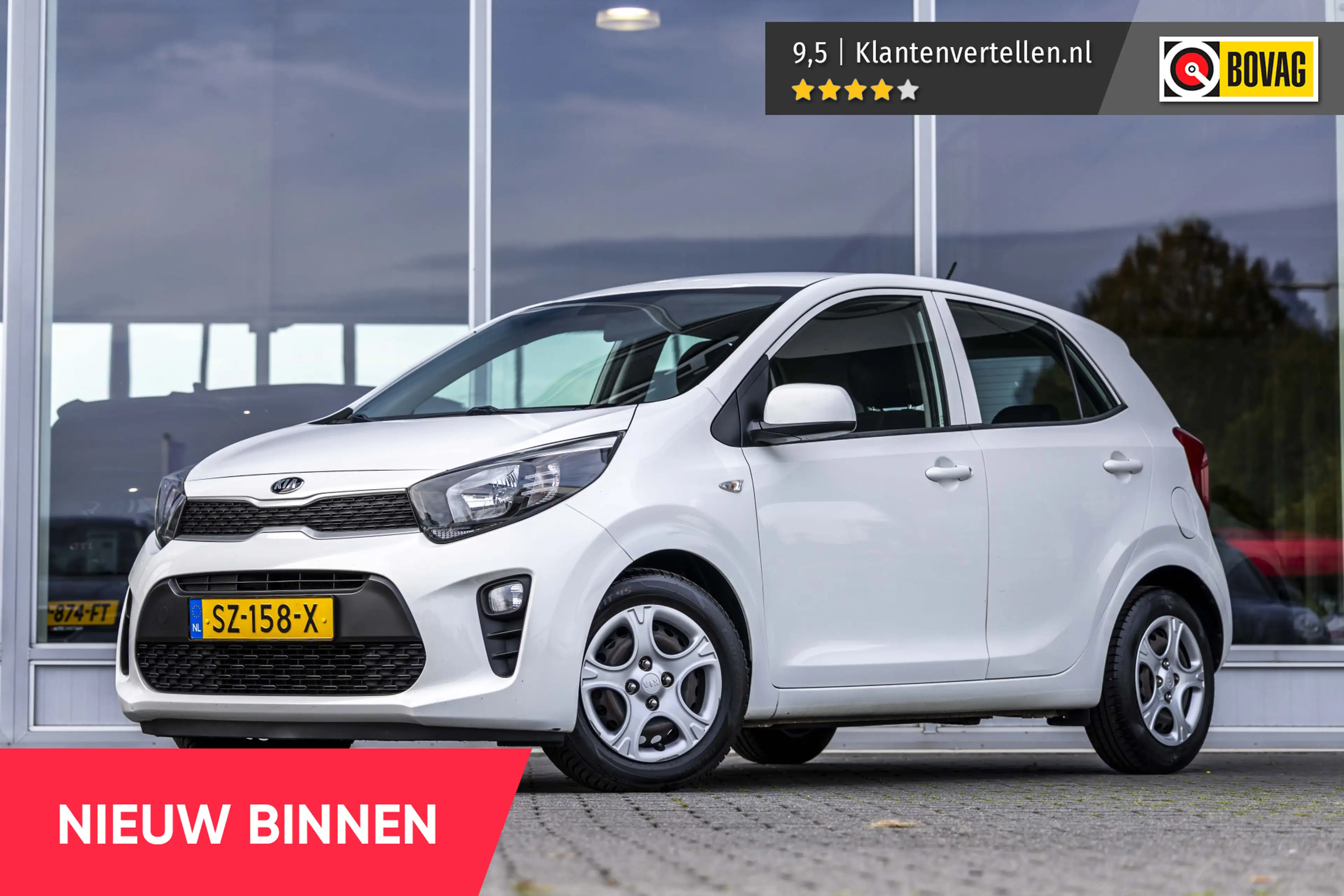 Kia Picanto 1.0 CVVT EconomyPlusLine | NL auto | Elek. ramen