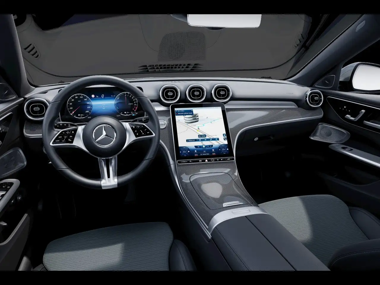 Mercedes-Benz C-Class C 300e T-Modell CARPLAY+360+DIGI.LGHT.+BURMESTEER+, миниатюра 3