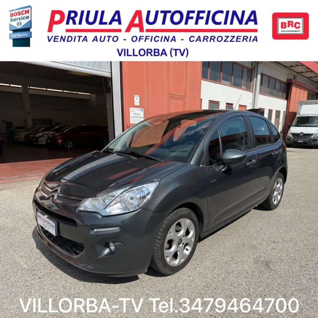 Citroen C3 1.4 HDi 70 Exclusive Gris - 1