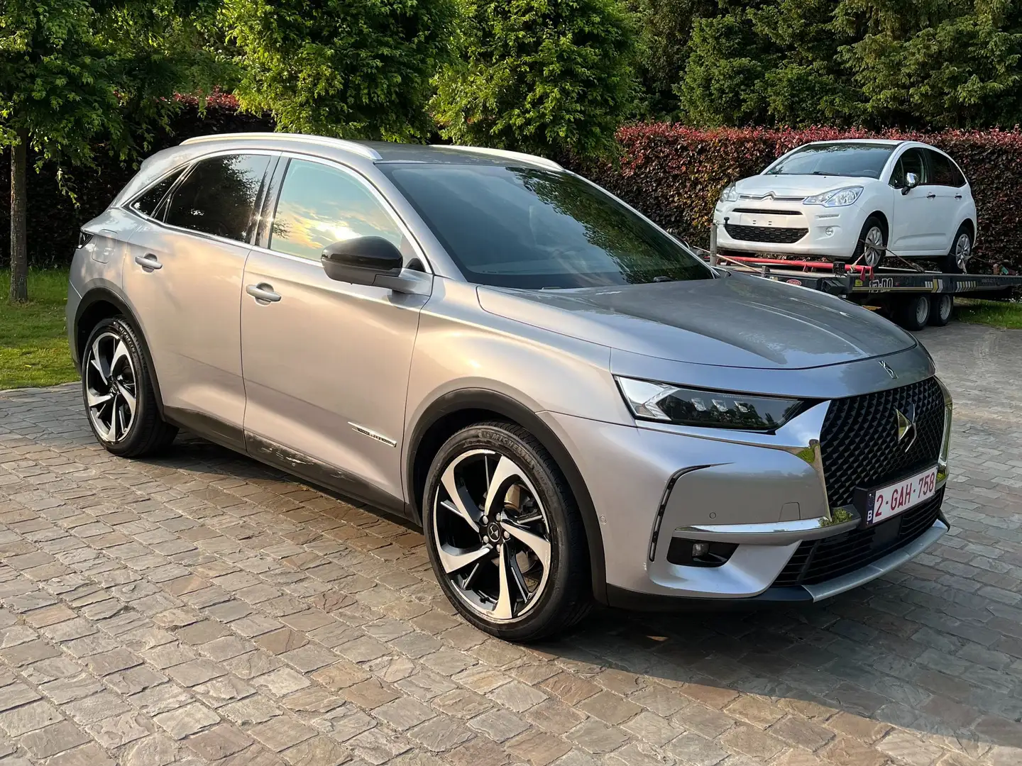 DS Automobiles DS 7 Crossback 1.5 BlueHDi So Chic (EU6.2) Gris - 1