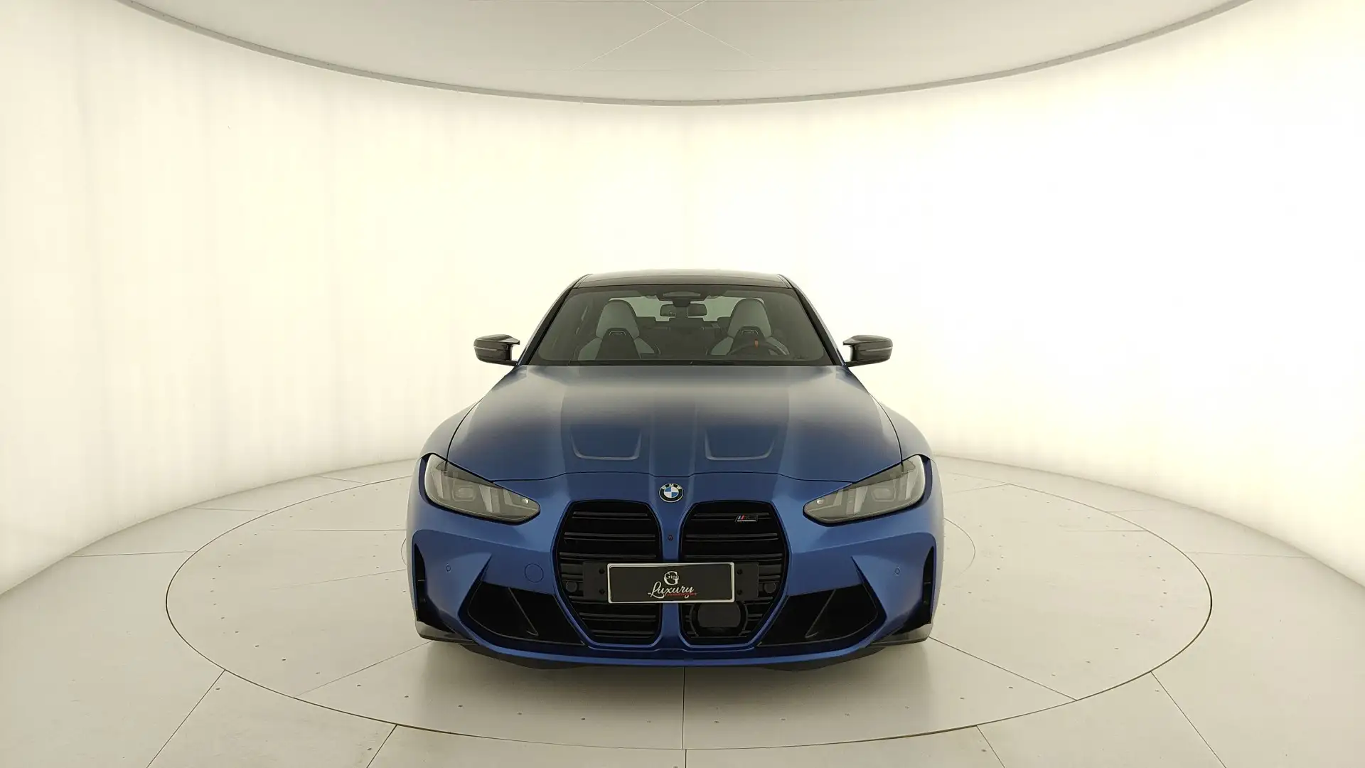 BMW M3 3.0 Competition xdrive auto Bleu - 2