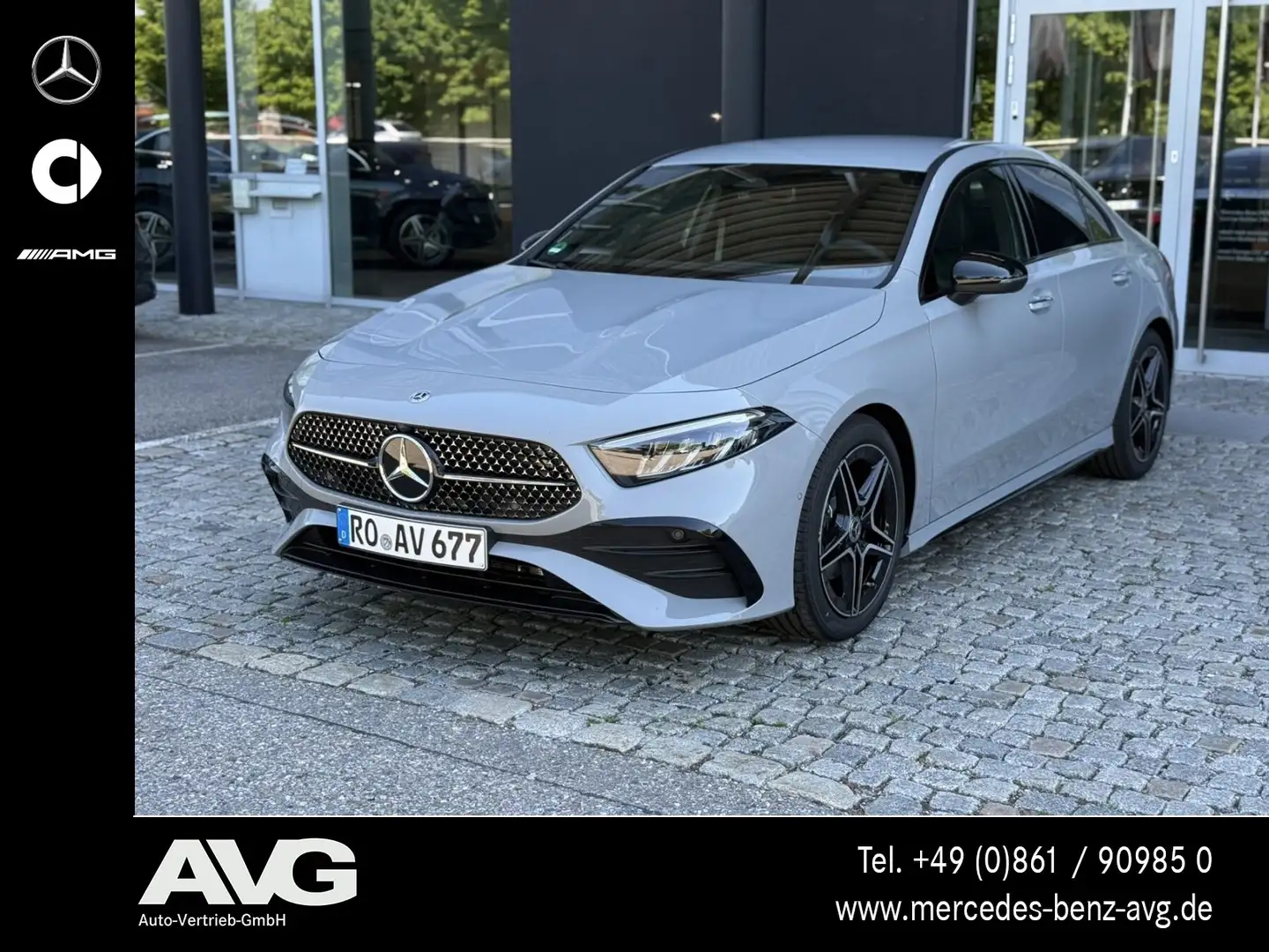 Mercedes-Benz A 200 A 200 Lim AMG Special Edition LED Sound Night RF Grau - 1