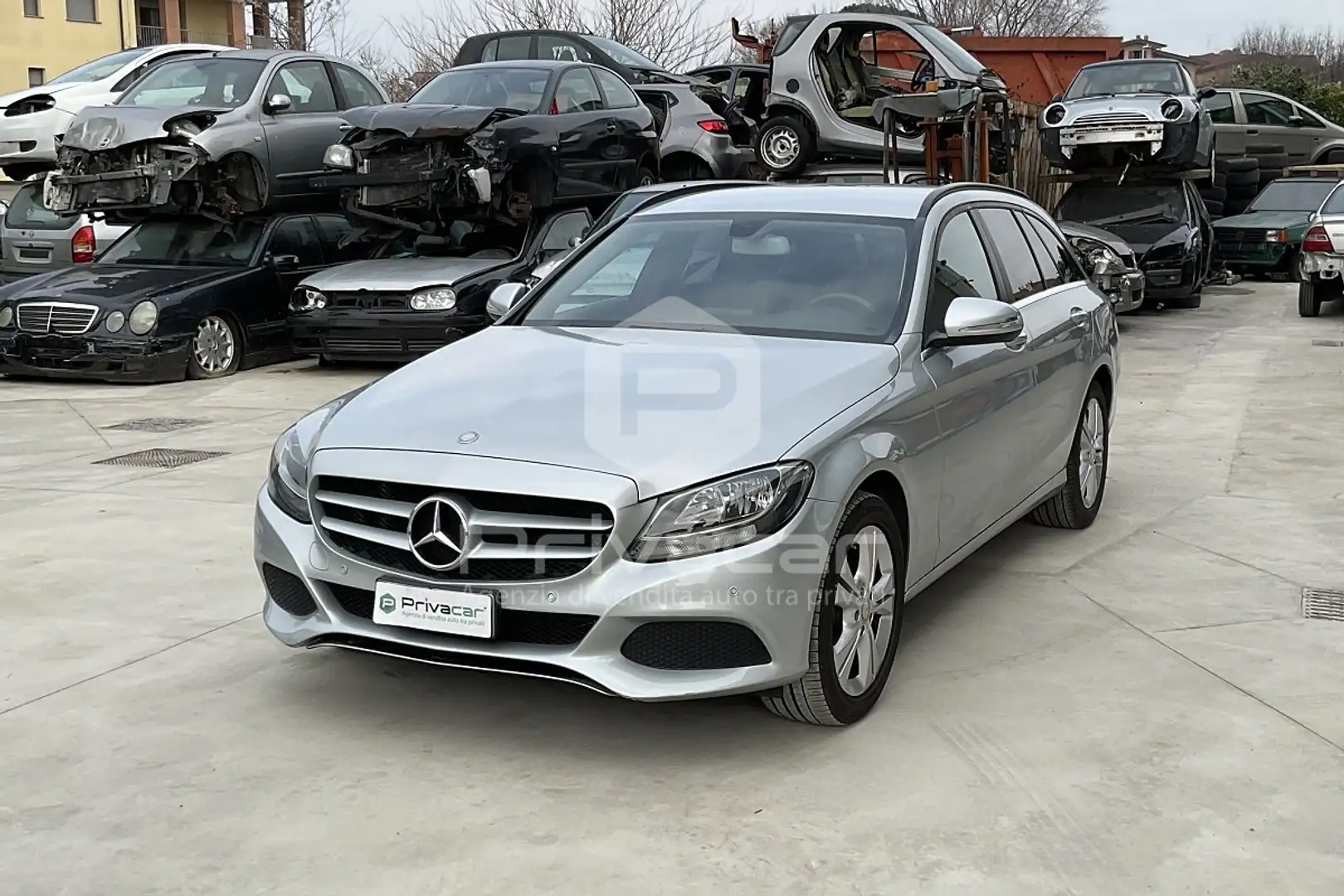 Mercedes-Benz C 180 C 180 d S.W. Auto Premium Argento - 1