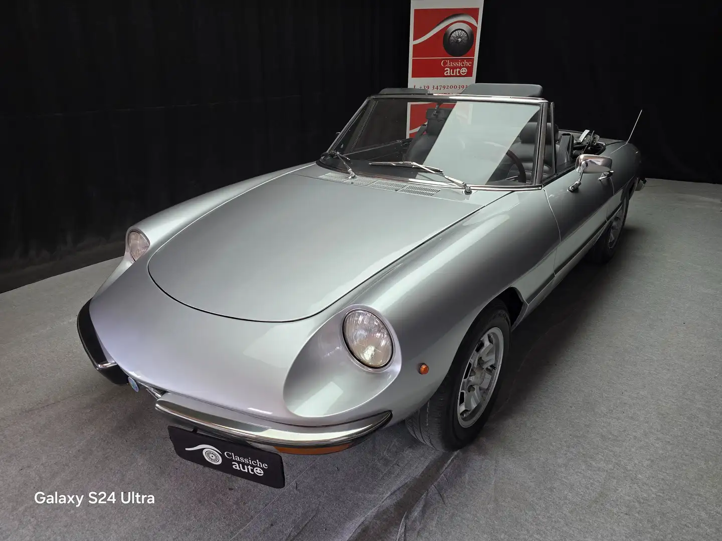 Alfa Romeo Spider Junior Veloce 1.6cc del 1979 certif. ASI con C.R.S Silver - 1